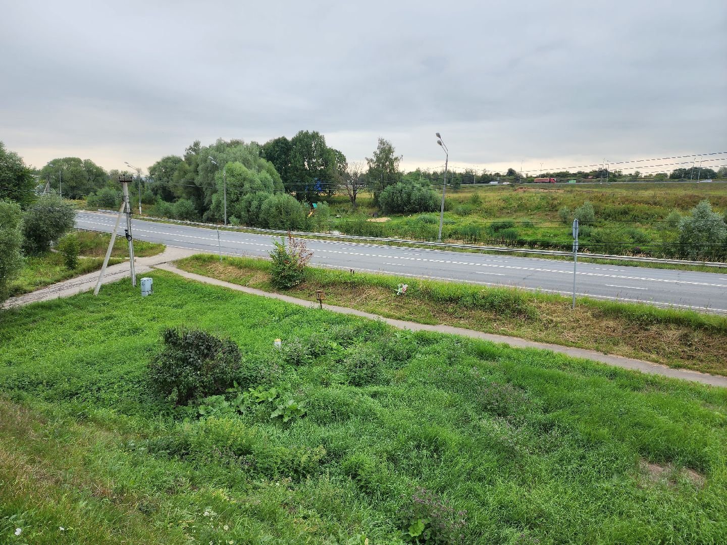 Раменское, благоустройство, площадка в деревне Становое