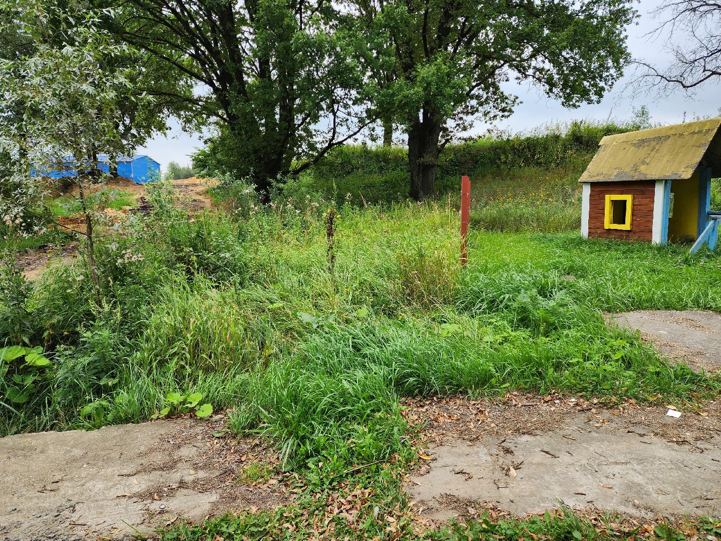 Раменское, благоустройство, площадка в деревне Становое