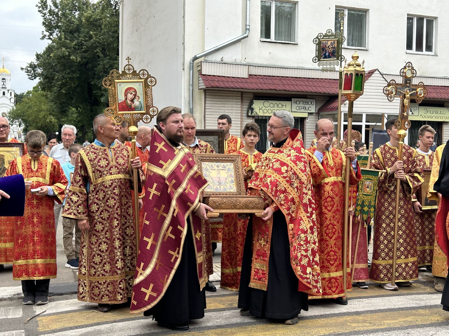 праздник, церковь, Фрязино