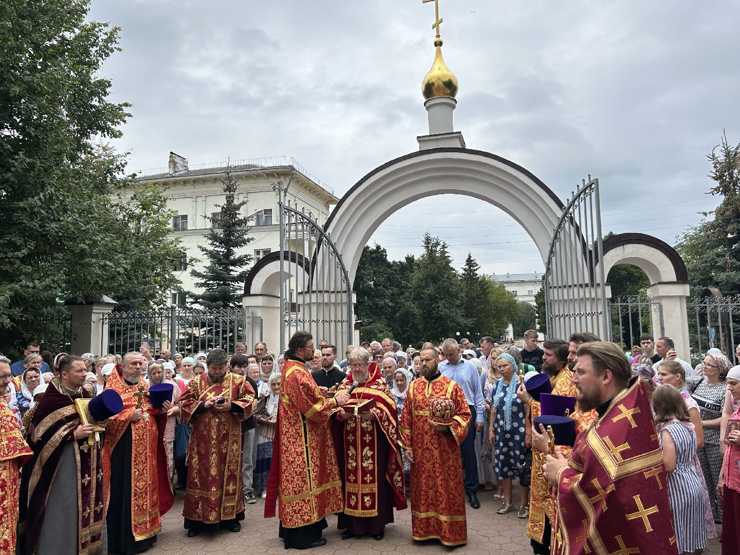 праздник, церковь, Фрязино