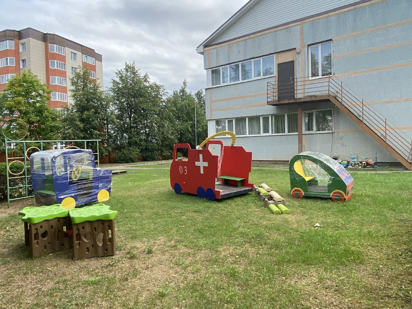 детский сад, школы,