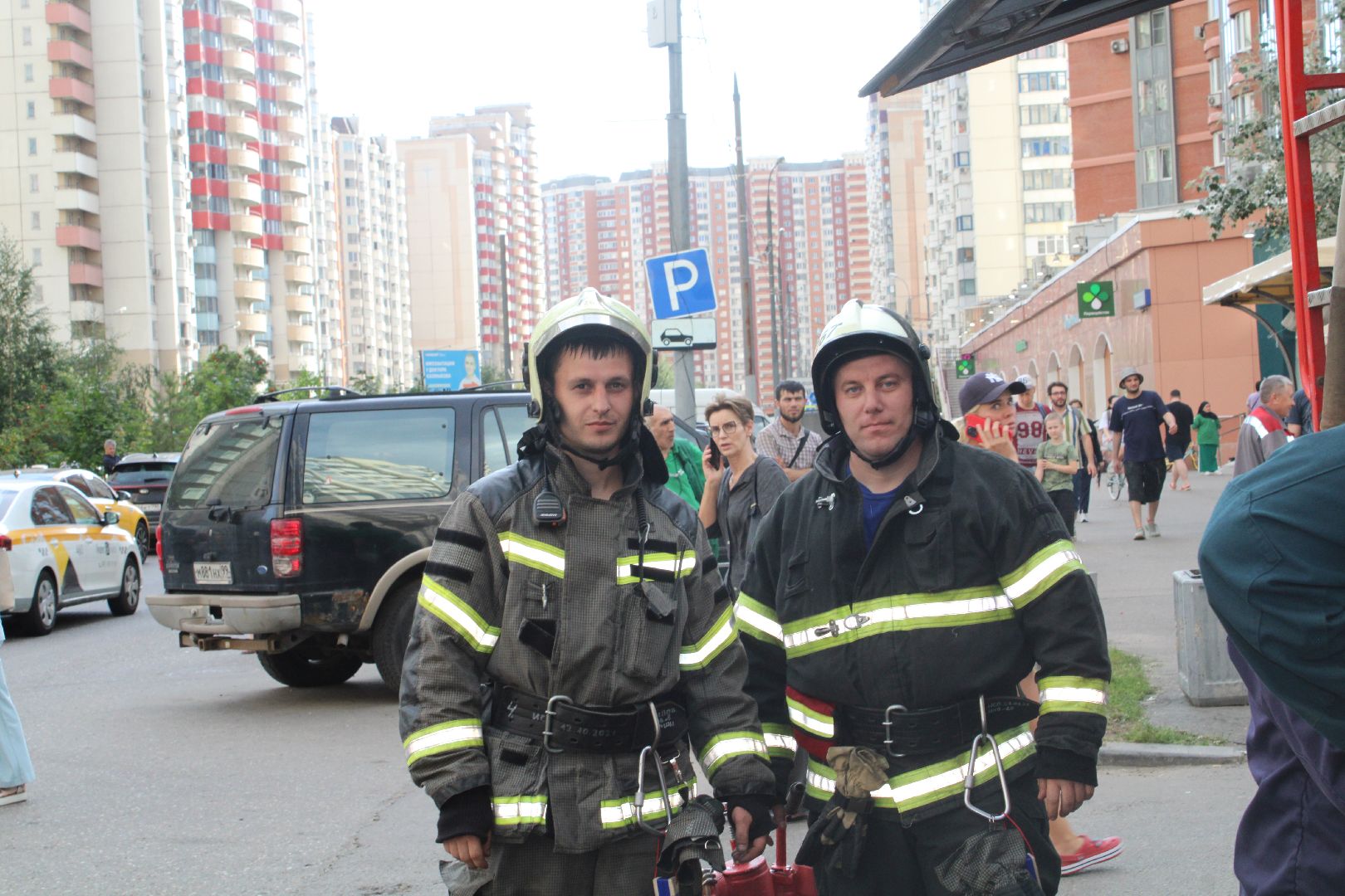 пожар, чп, полмосковный бульвар, ликвидация,