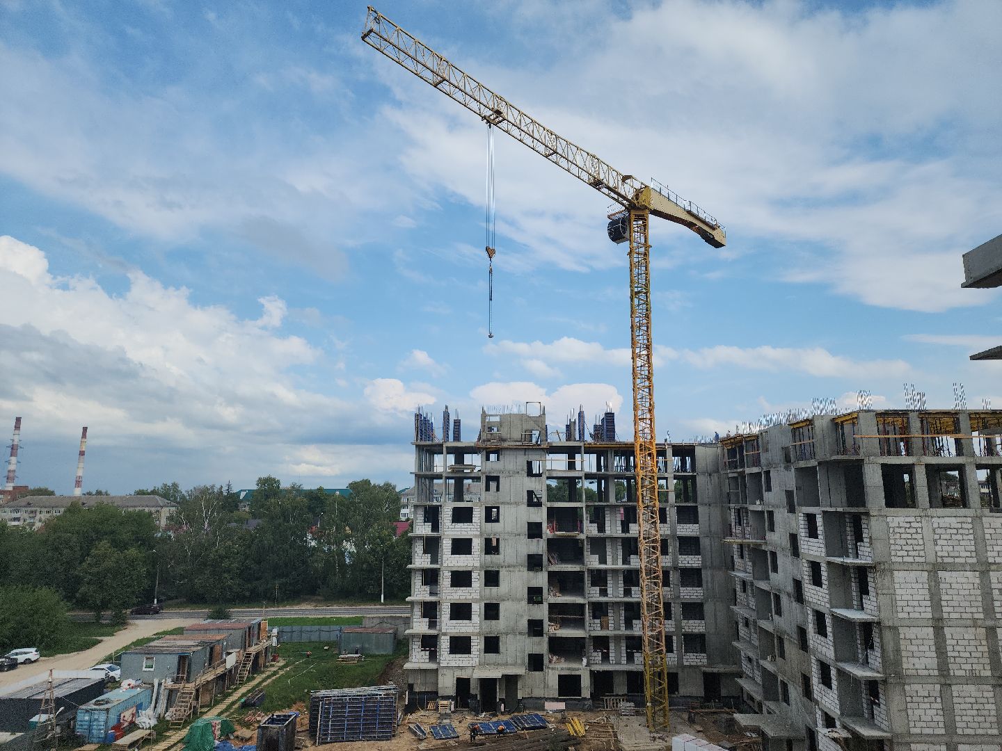 Кашира, строительство, жильё, спальный район