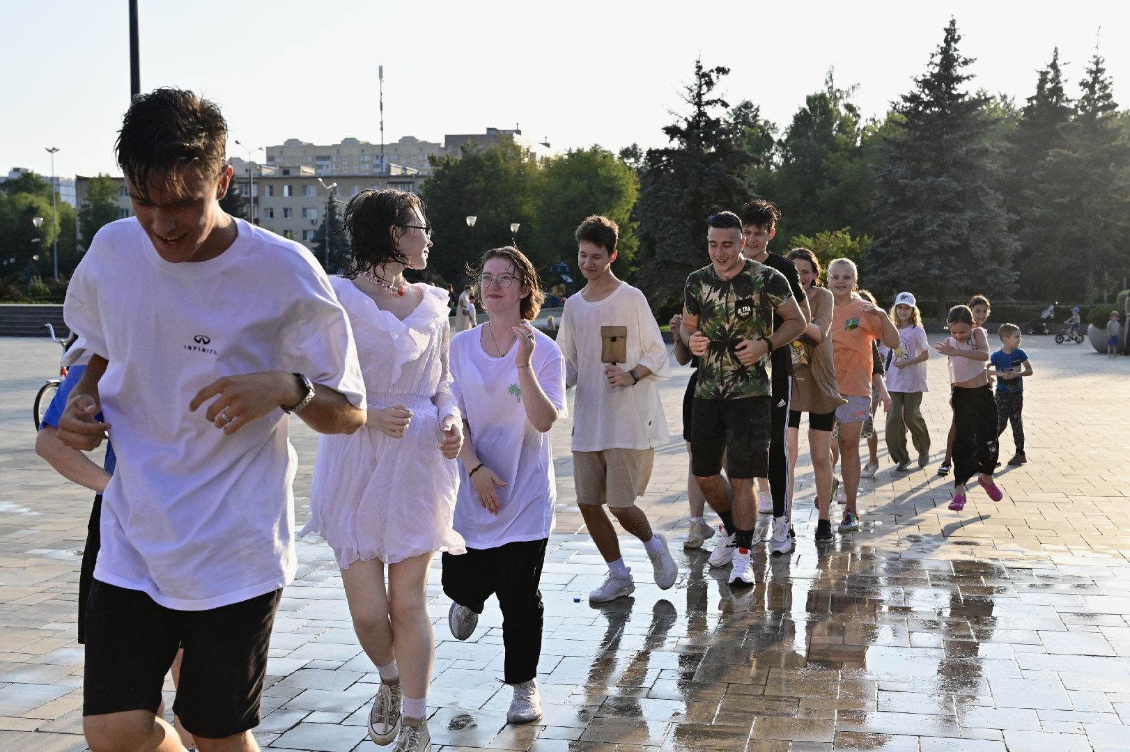 Домодедово, водный день, морской бой, водный пистолет, лето в Подмосковье, Победа, МЦ Победа