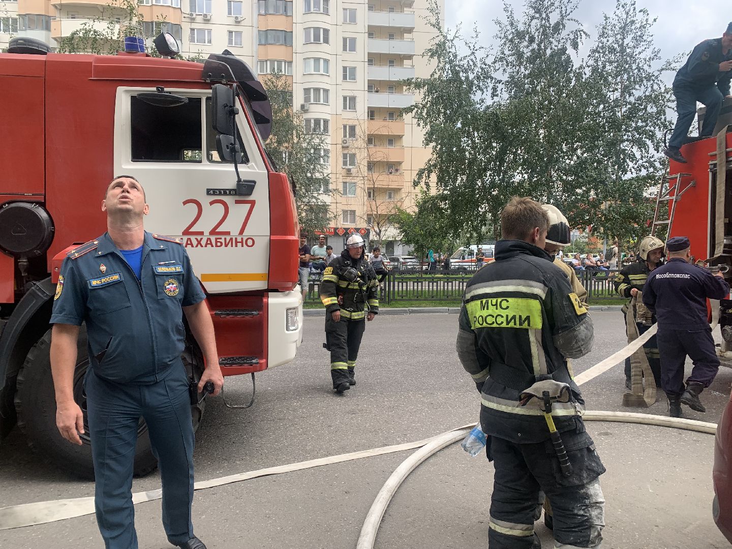чп, медицина, госпитализация, пожар, люди, красногорск