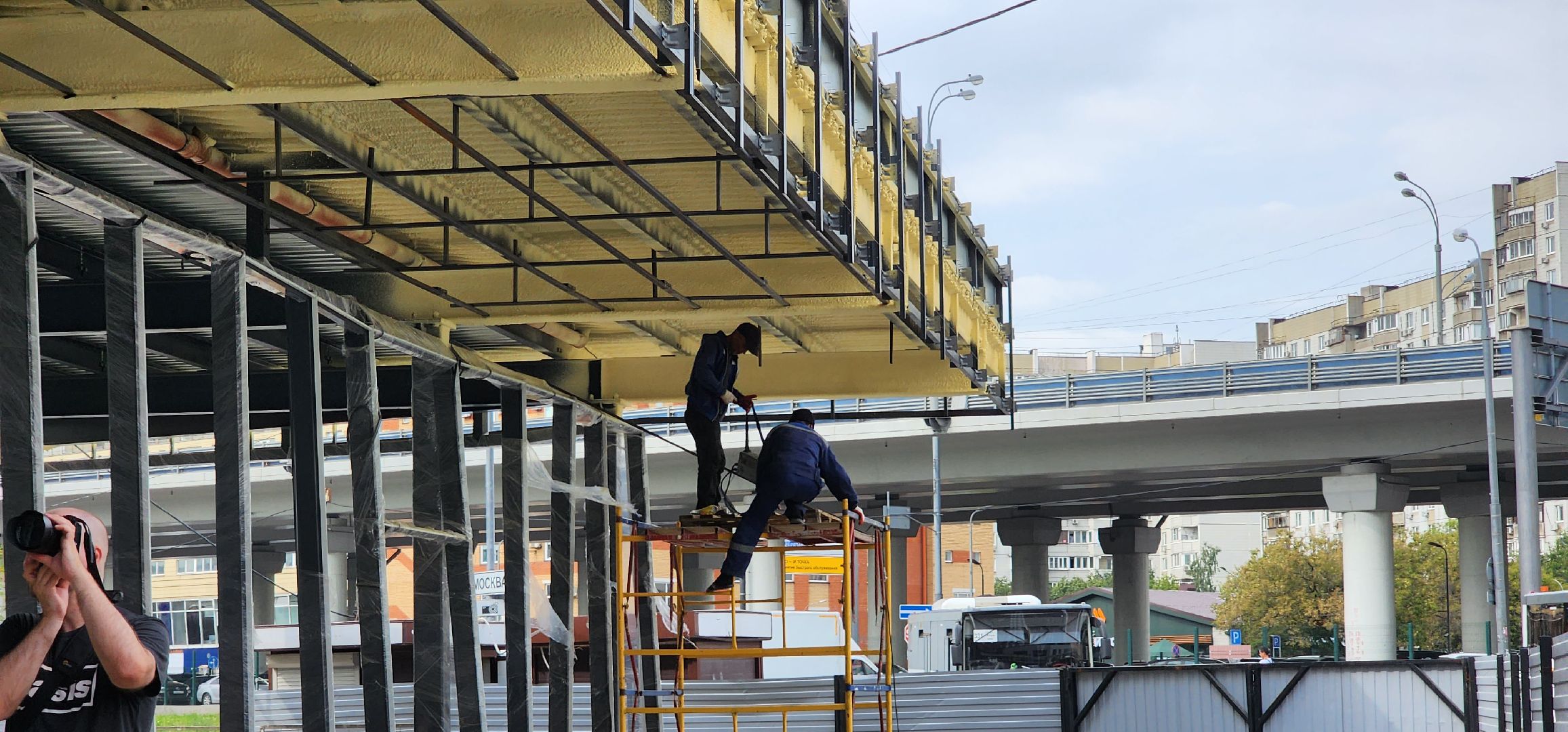 строительство, ОРП-1, метро Котельники, павильон