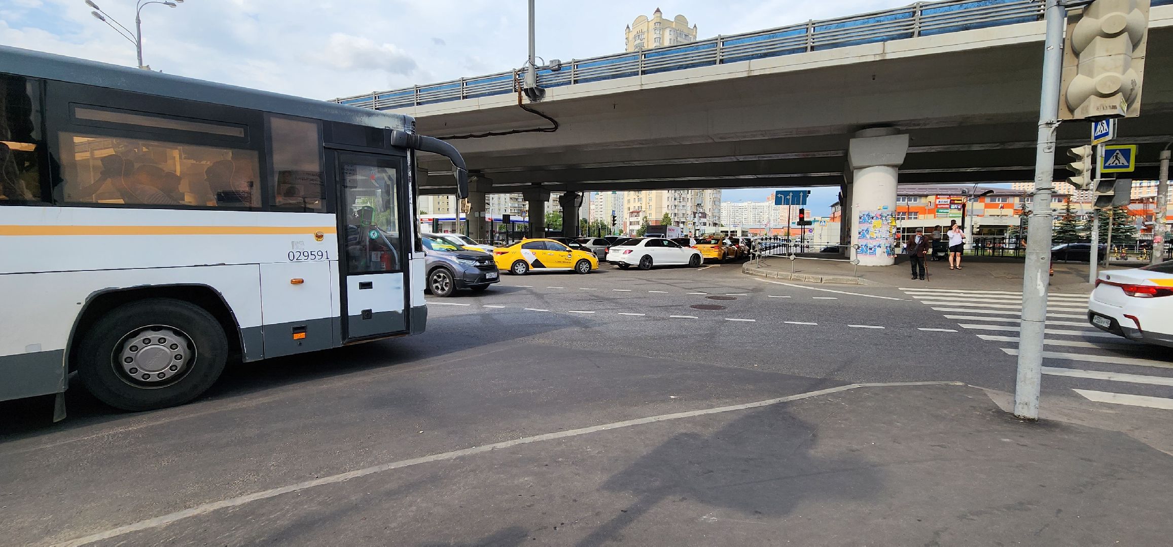 ОРП-1, выезд на Новорязанское шоссе, Котельники