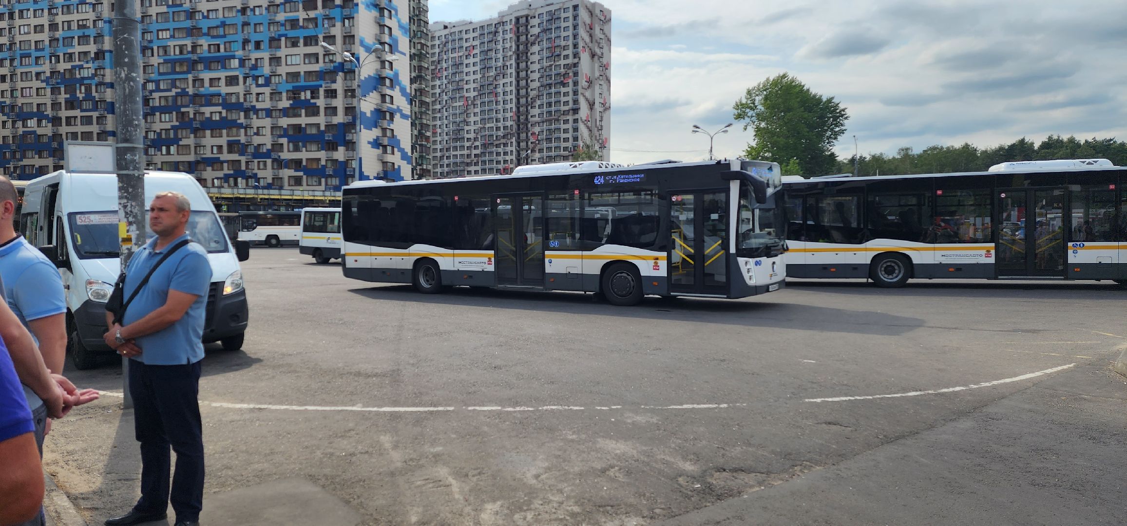 ОРП-1, выезд на Новорязанское шоссе, Котельники