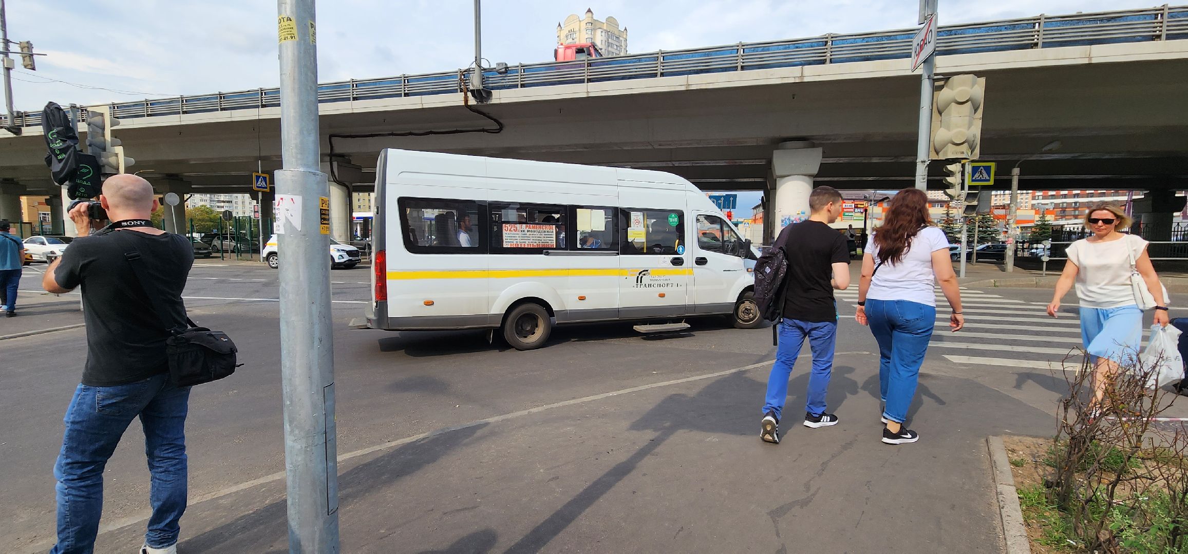 ОРП-1, выезд на Новорязанское шоссе, Котельники