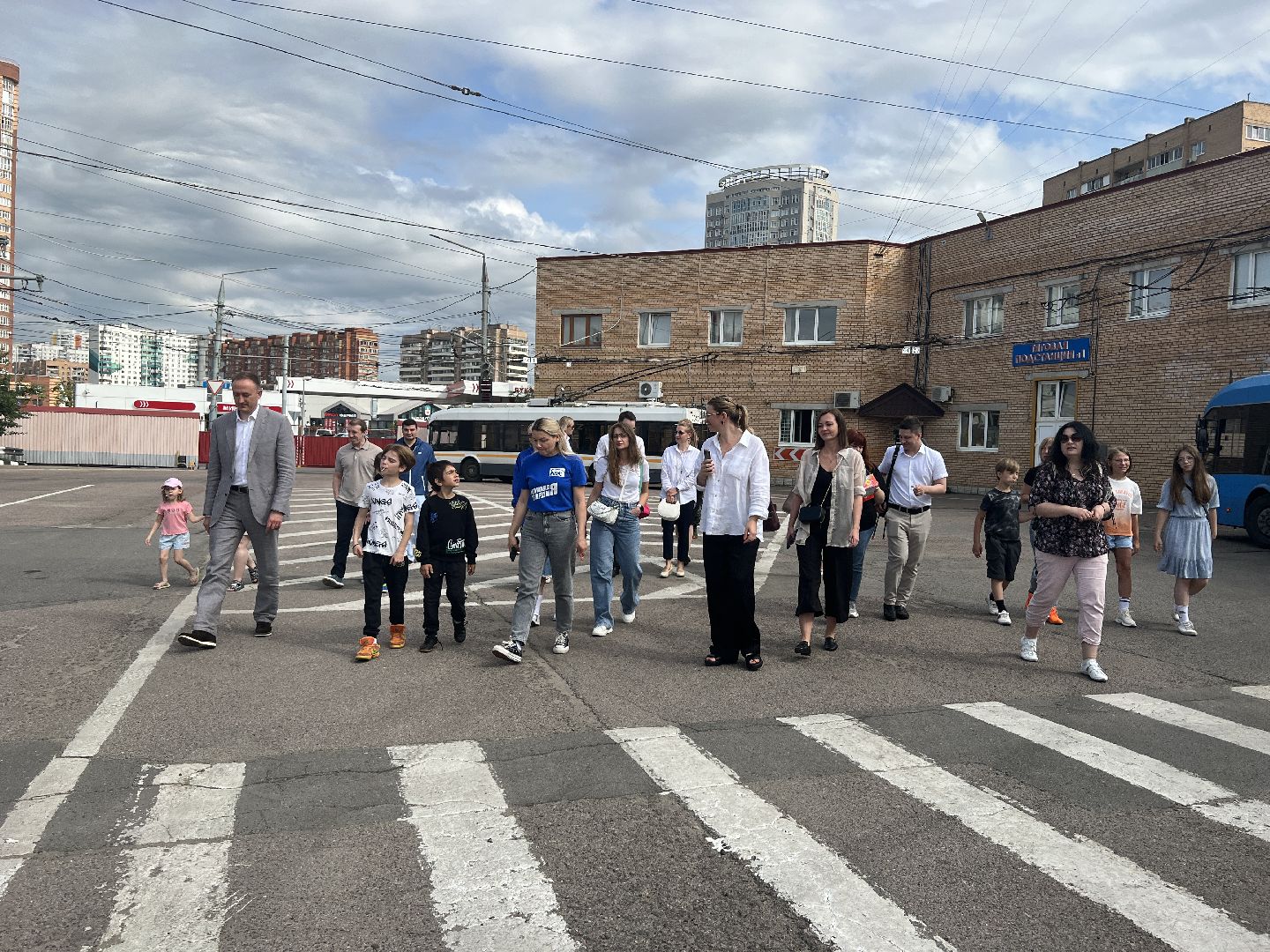 Химки, транспорт, троллейбус, Химкиэлектротранс, экскурсия, дети