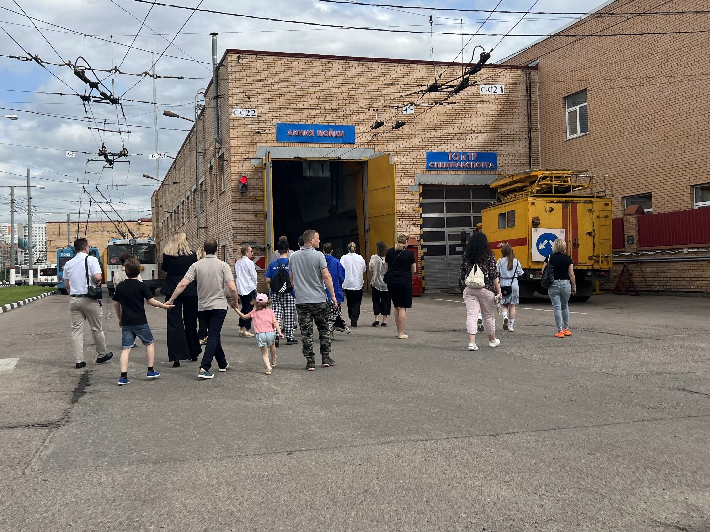 Химки, транспорт, троллейбус, Химкиэлектротранс, экскурсия, дети