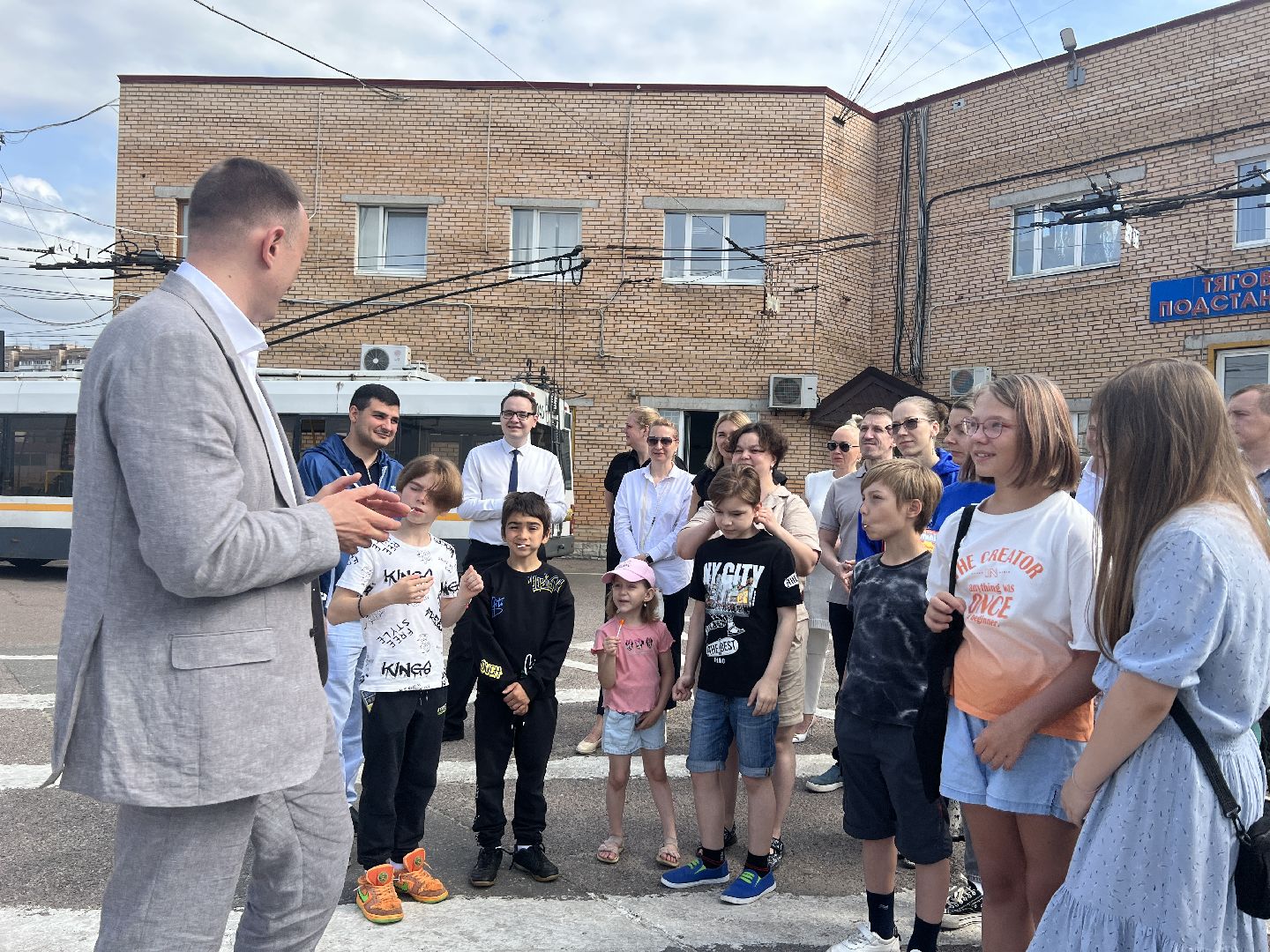 Химки, транспорт, троллейбус, Химкиэлектротранс, экскурсия, дети