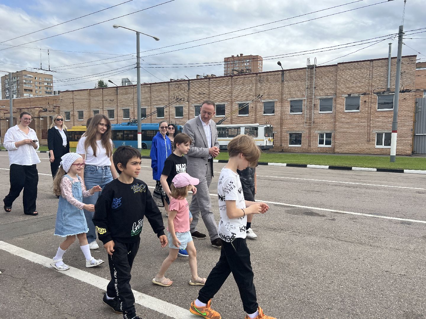 Химки, транспорт, троллейбус, Химкиэлектротранс, экскурсия, дети