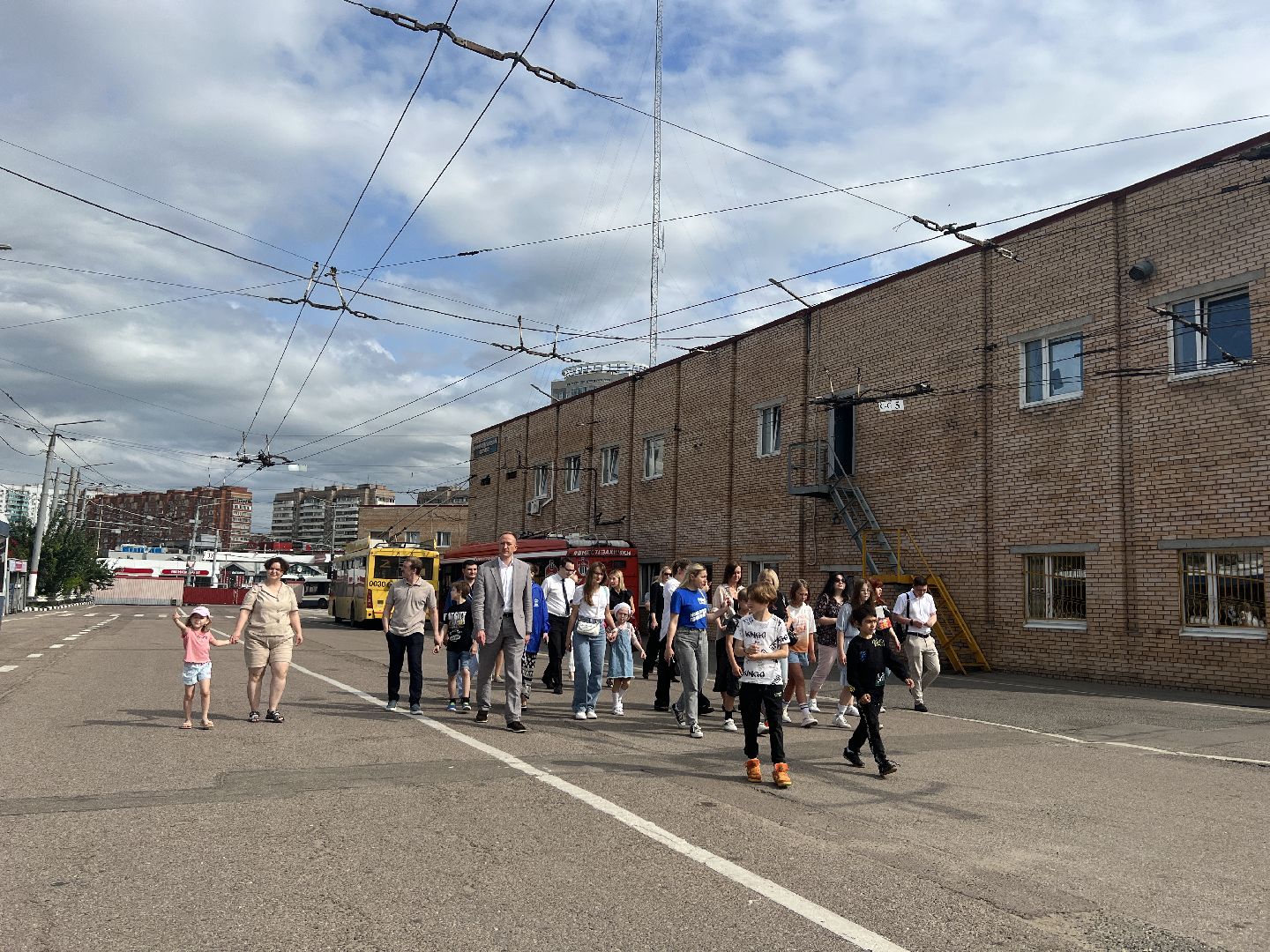 Химки, транспорт, троллейбус, Химкиэлектротранс, экскурсия, дети