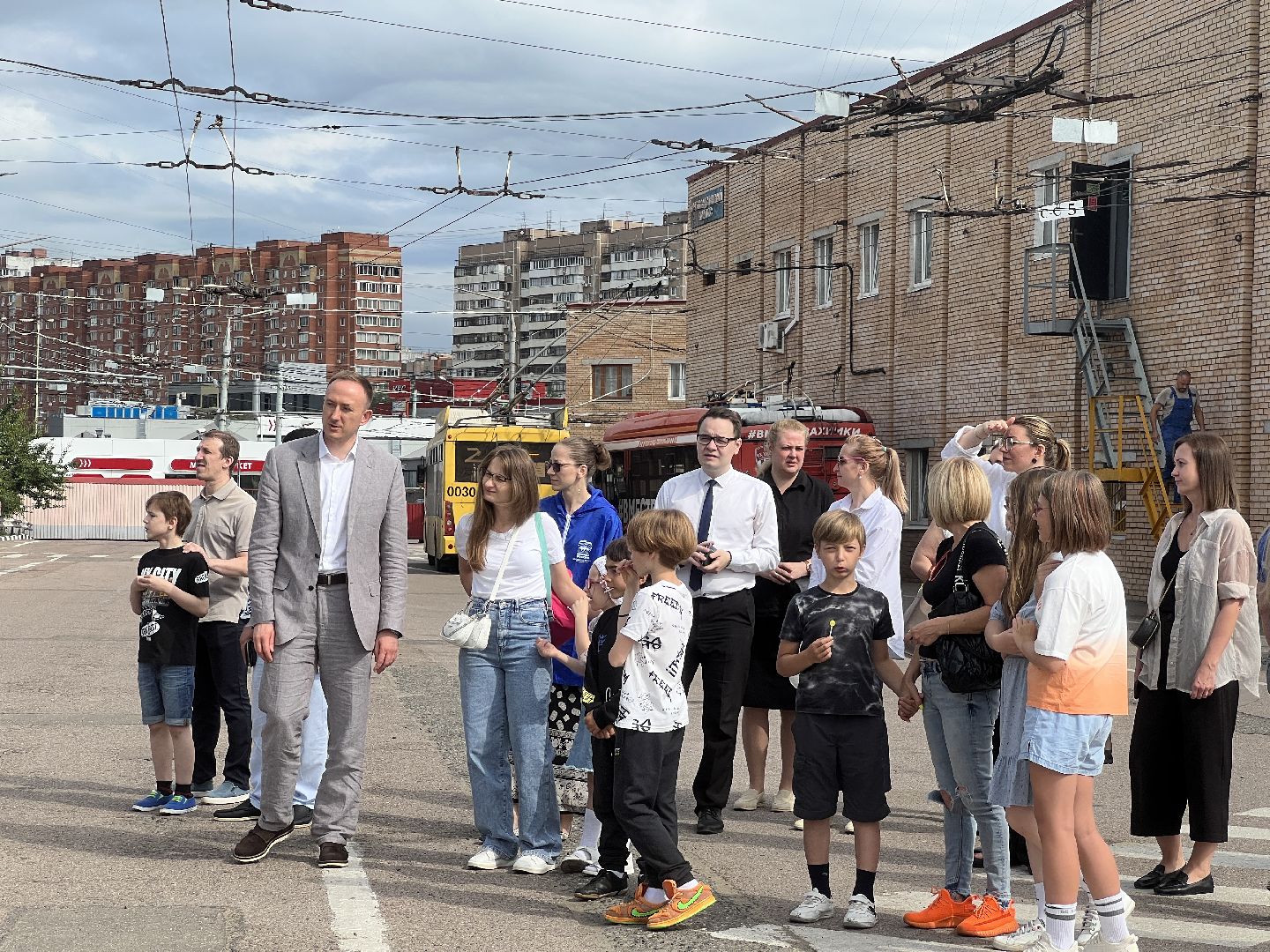 Химки, транспорт, троллейбус, Химкиэлектротранс, экскурсия, дети