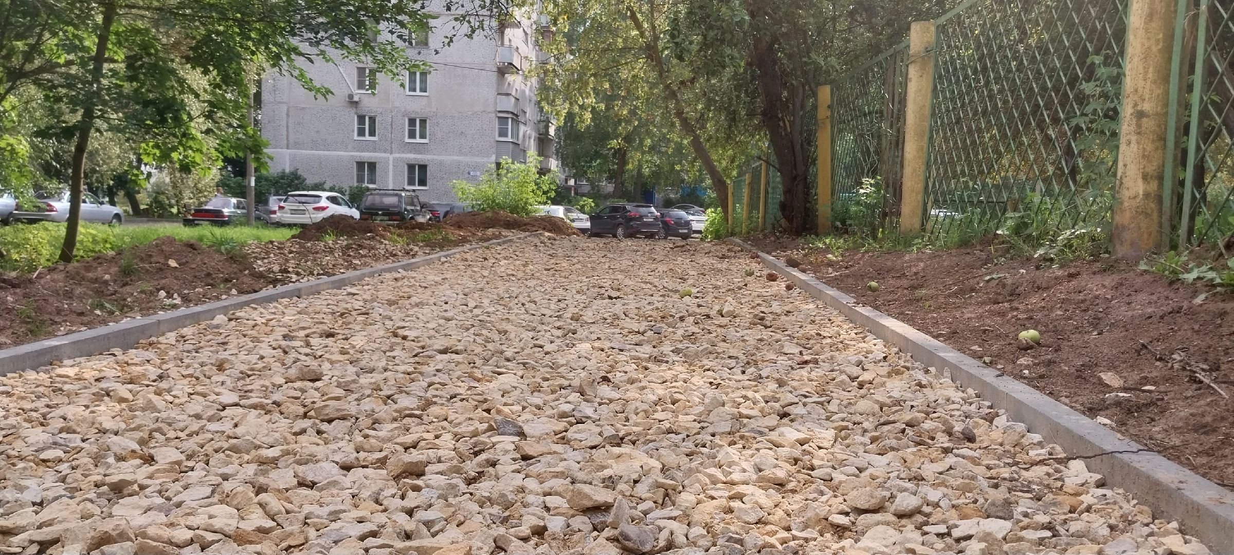 Коломна, благоустройство, народная тропа, пешком