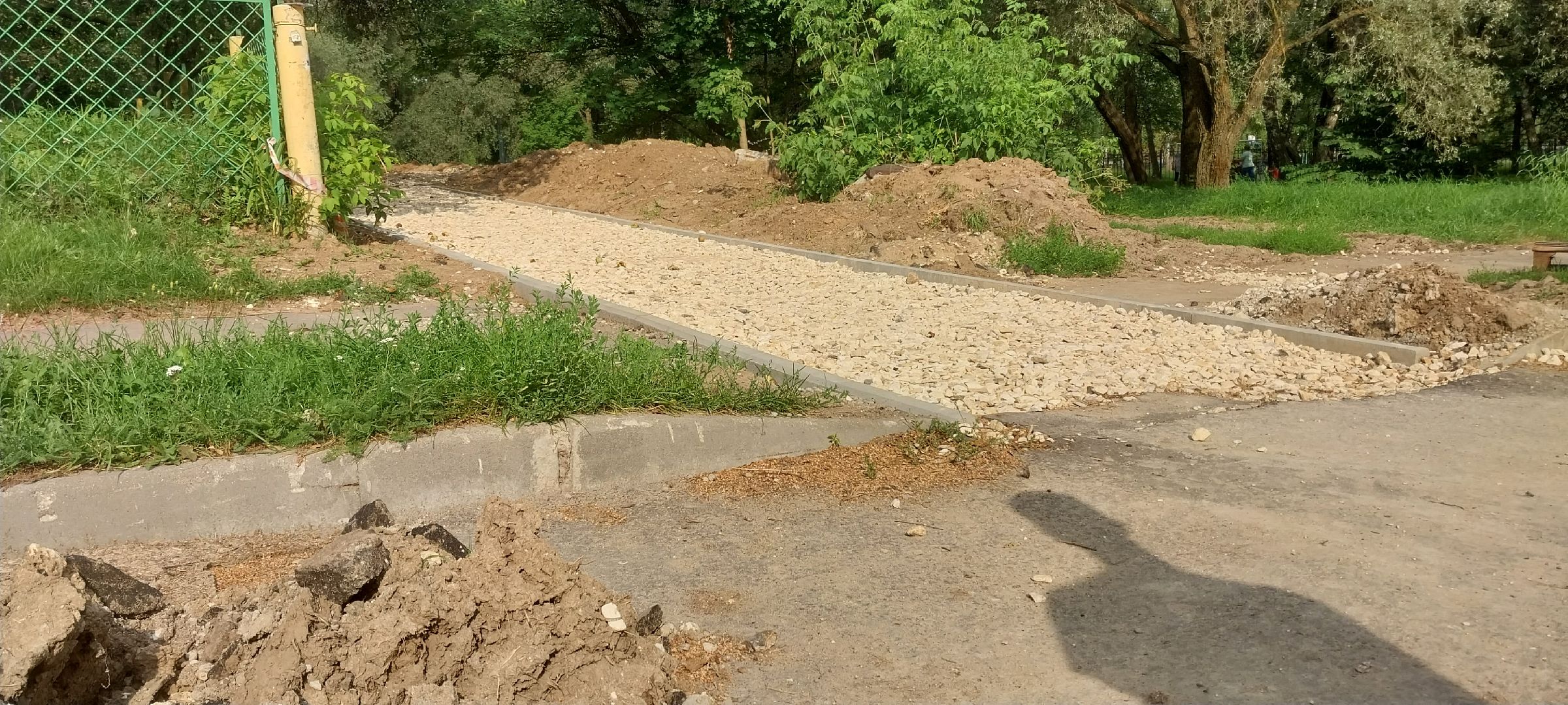 Коломна, благоустройство, народная тропа, пешком