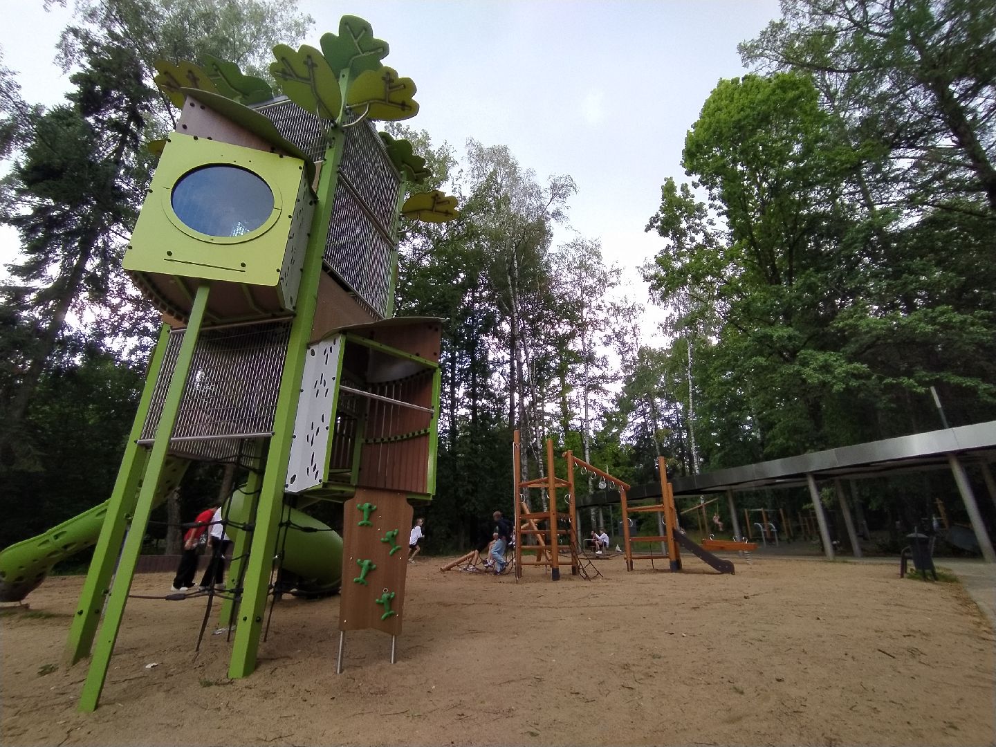 Нахабино, парк, благоустройство