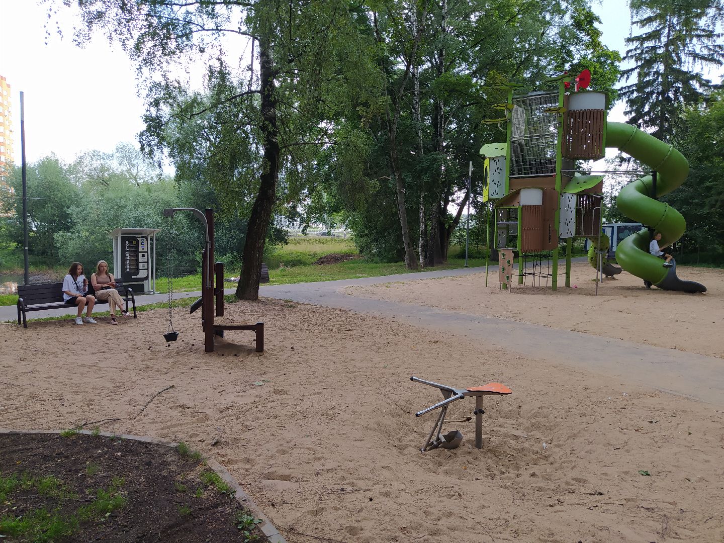 Нахабино, парк, благоустройство