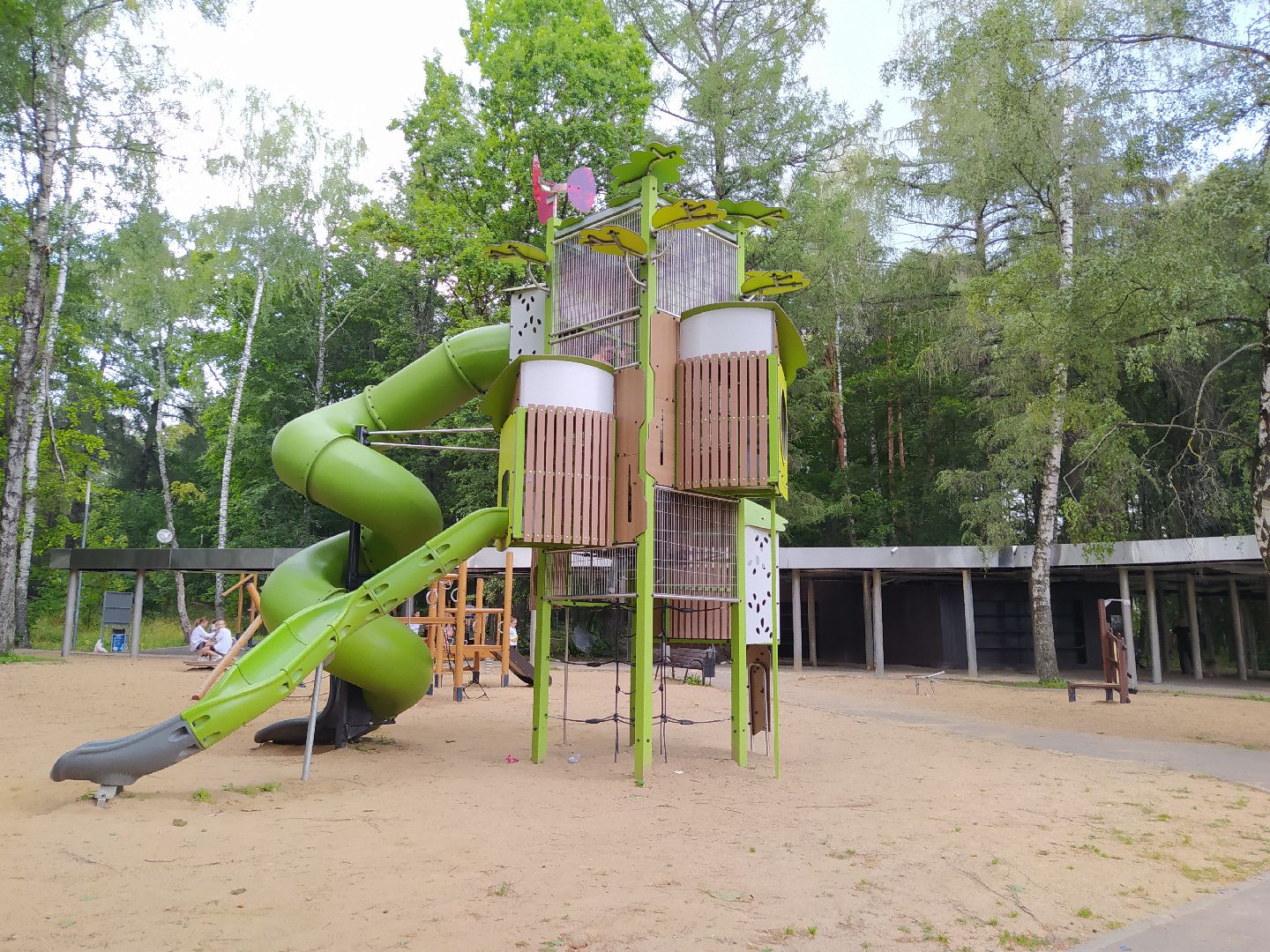 Нахабино, парк, благоустройство