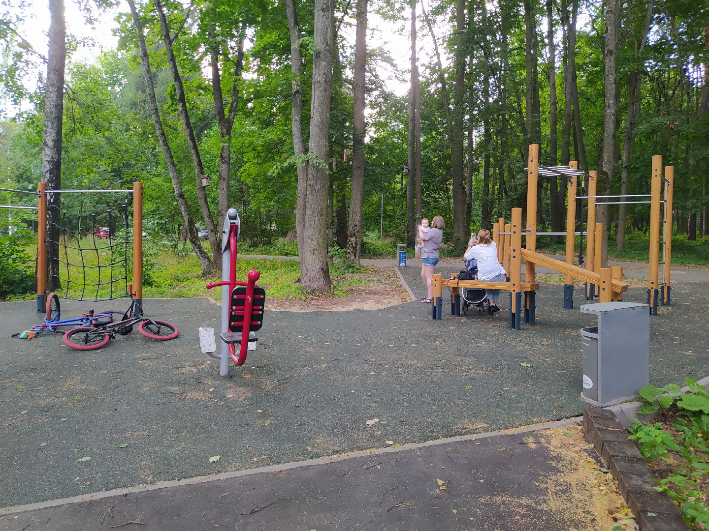 Нахабино, парк, благоустройство