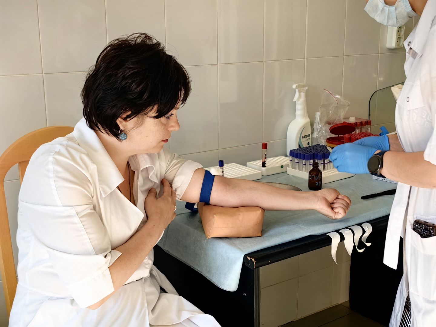 Диспансеризация, анализы, зрение, кровь, кардиограмма, сотрудник