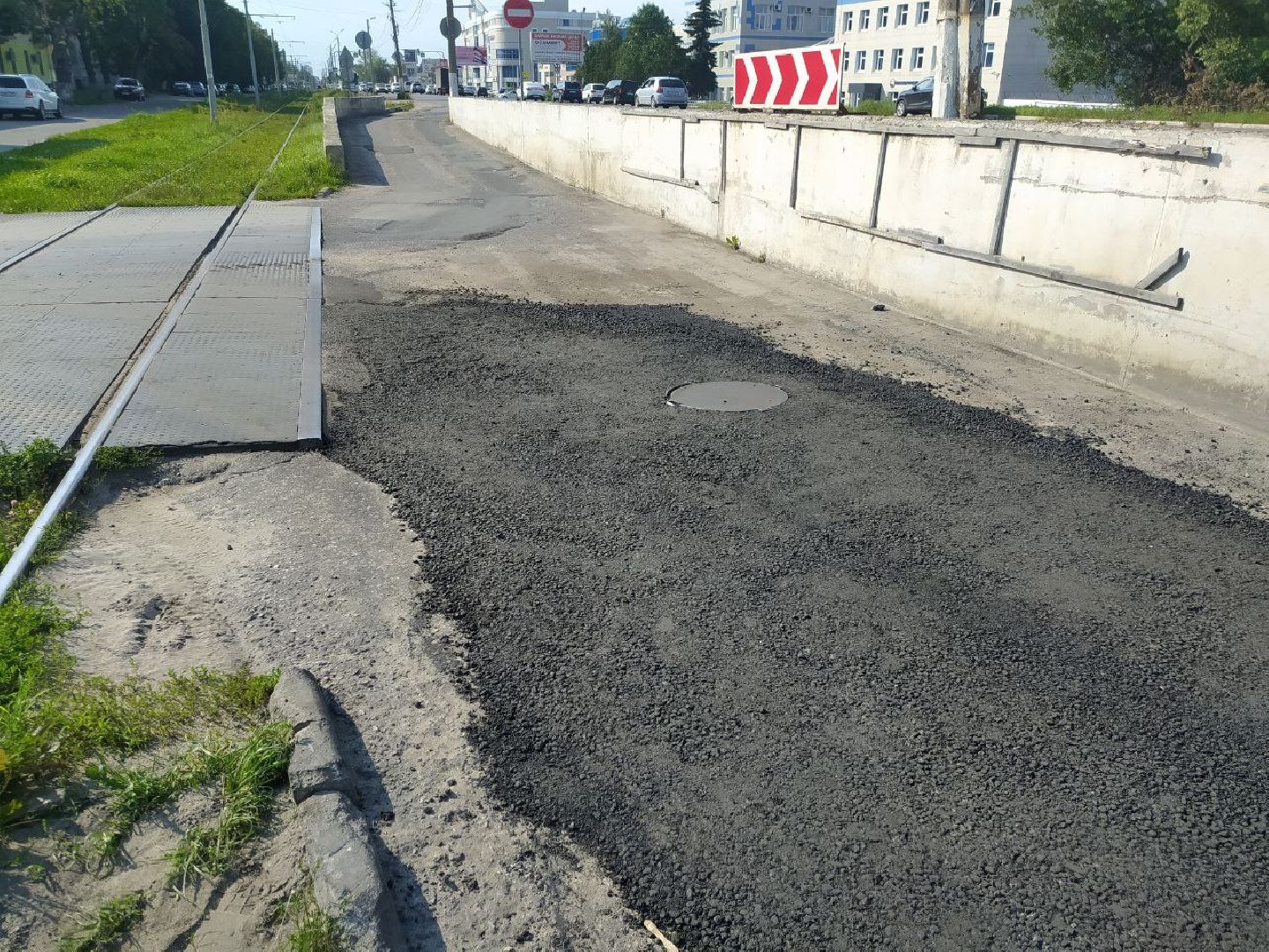 Коломна, дороги, дорожный ремонт, ямочный ремонт