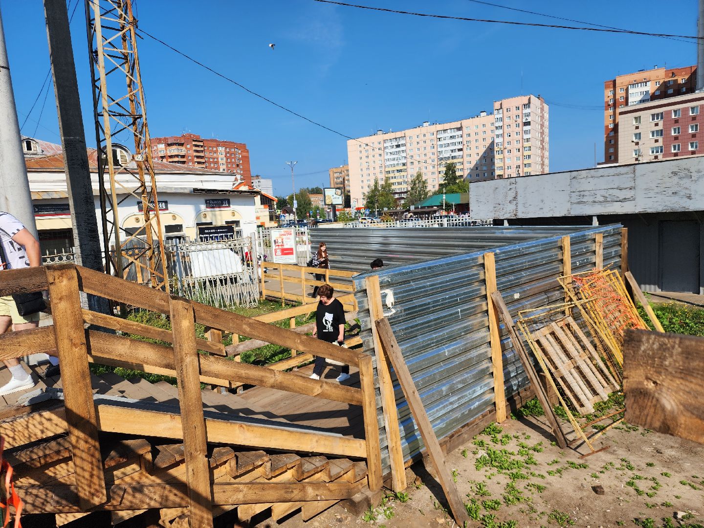 Павловский Посад, городской округ Павловский Посад, ремот, строительство, станция, железная дорога
