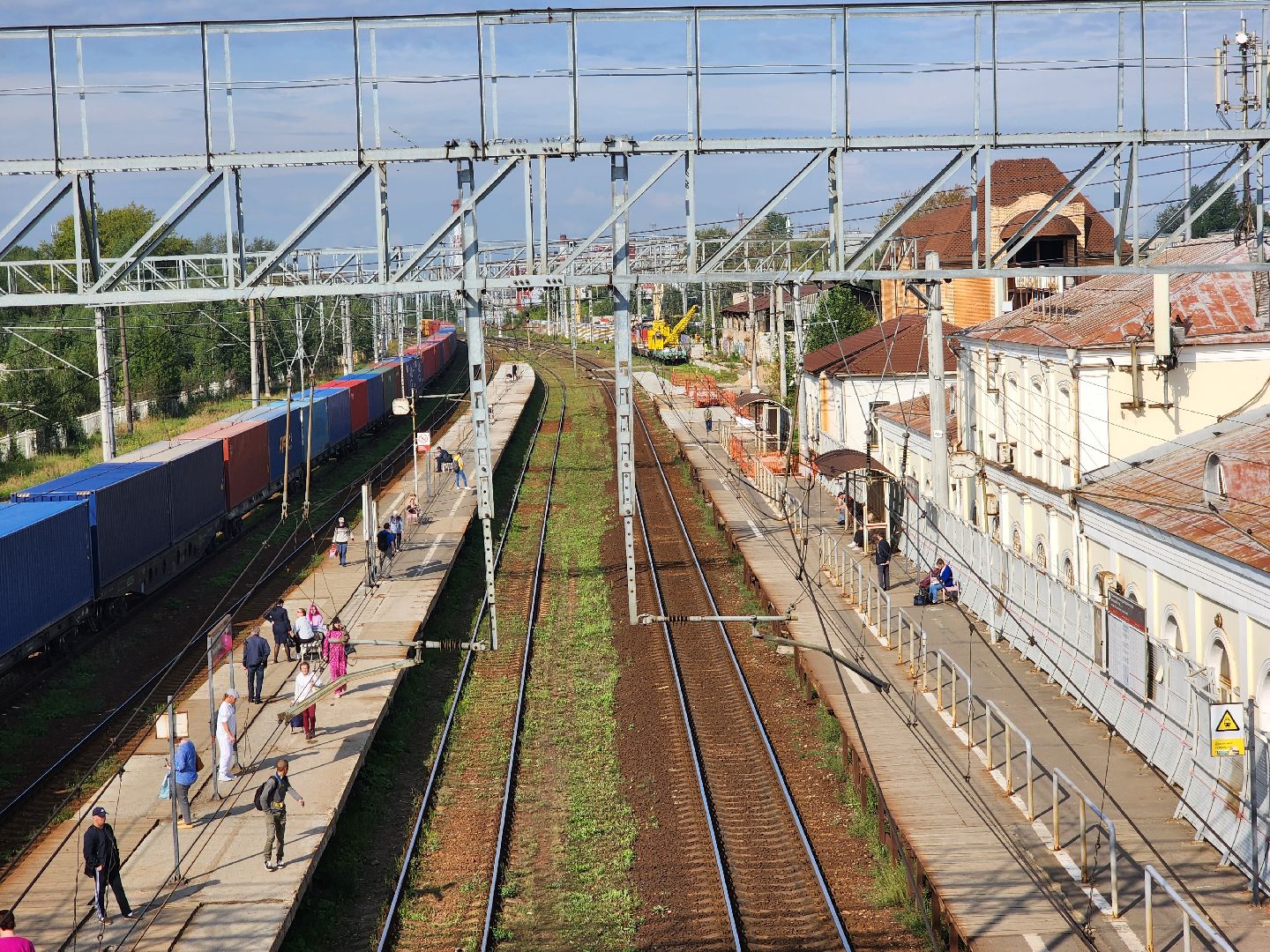 Павловский Посад, городской округ Павловский Посад, ремот, строительство, станция, железная дорога