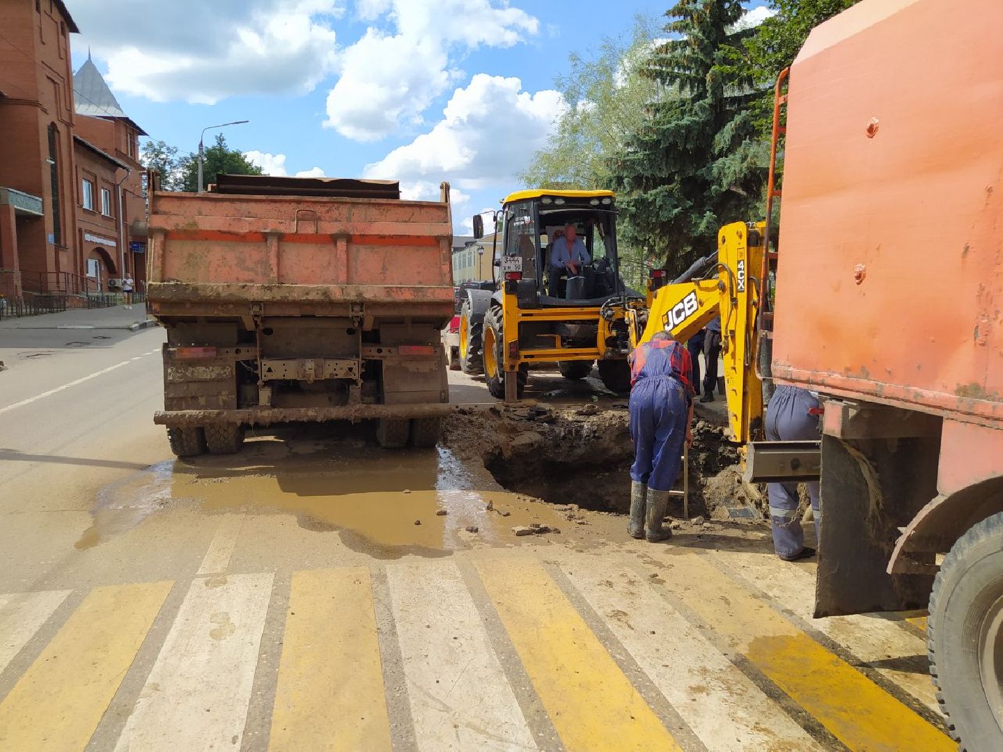 дедовск, истра, жкх, авария,