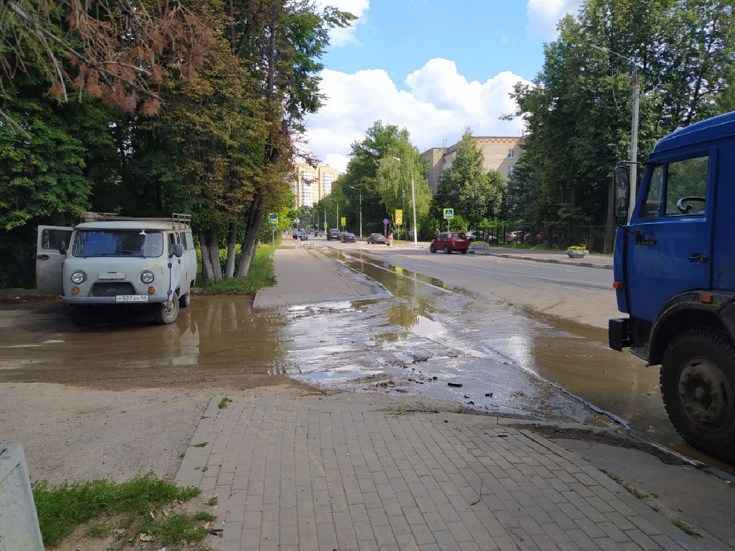 дедовск, истра, жкх, авария,