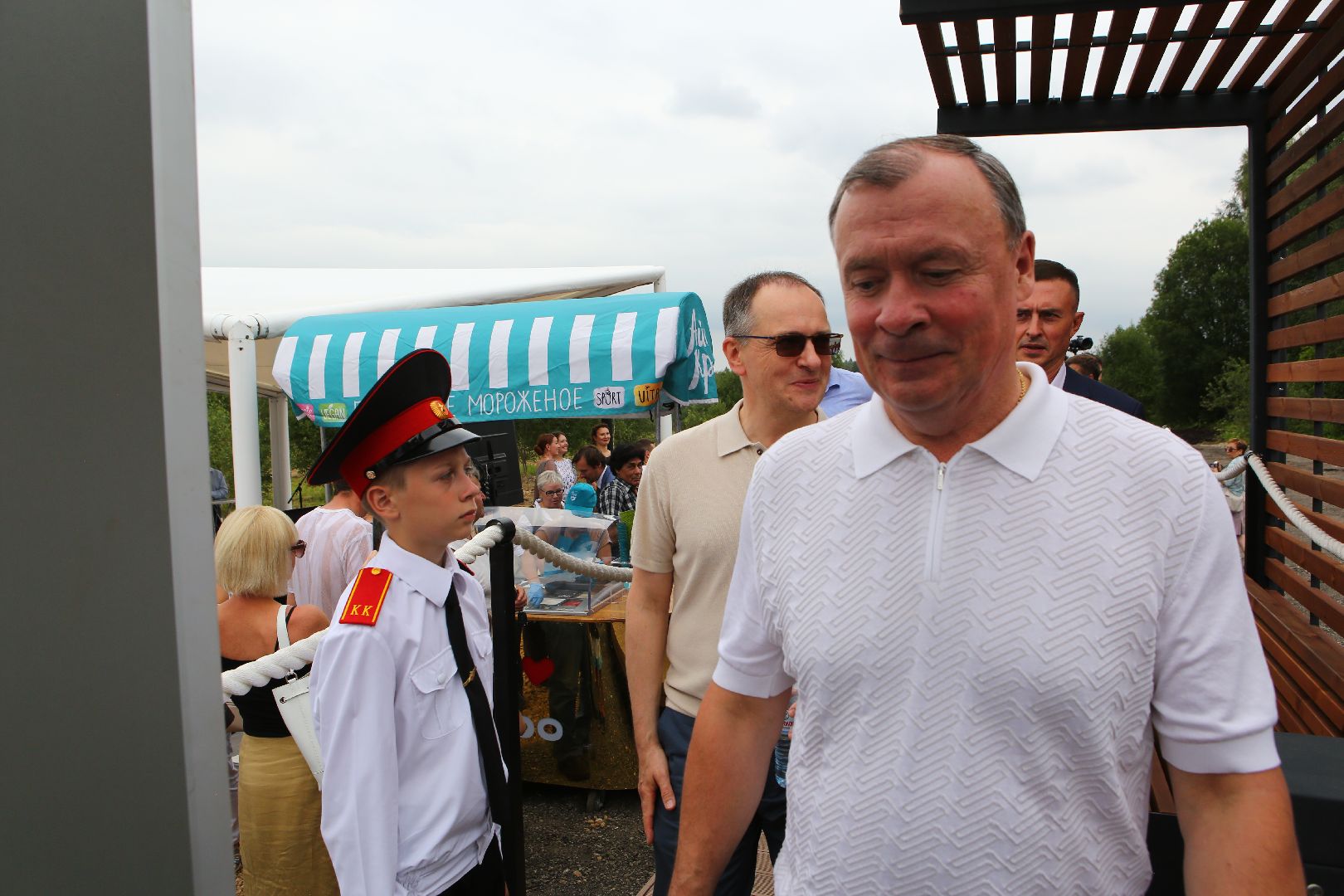 Солнечногорск, открытие тропы, Татищев, кадеты, лицей