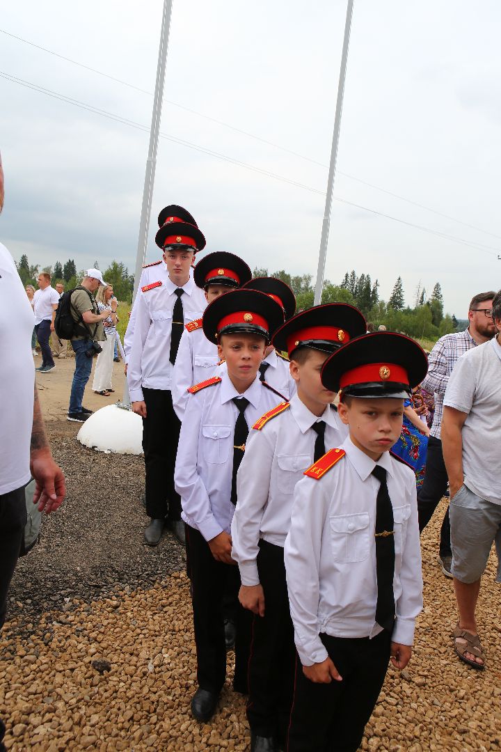 Солнечногорск, открытие тропы, Татищев, кадеты, лицей