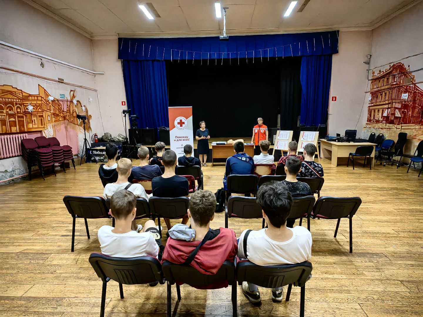 Мастер-класс, доврачебная помощь, бригада, подростки, инструктаж