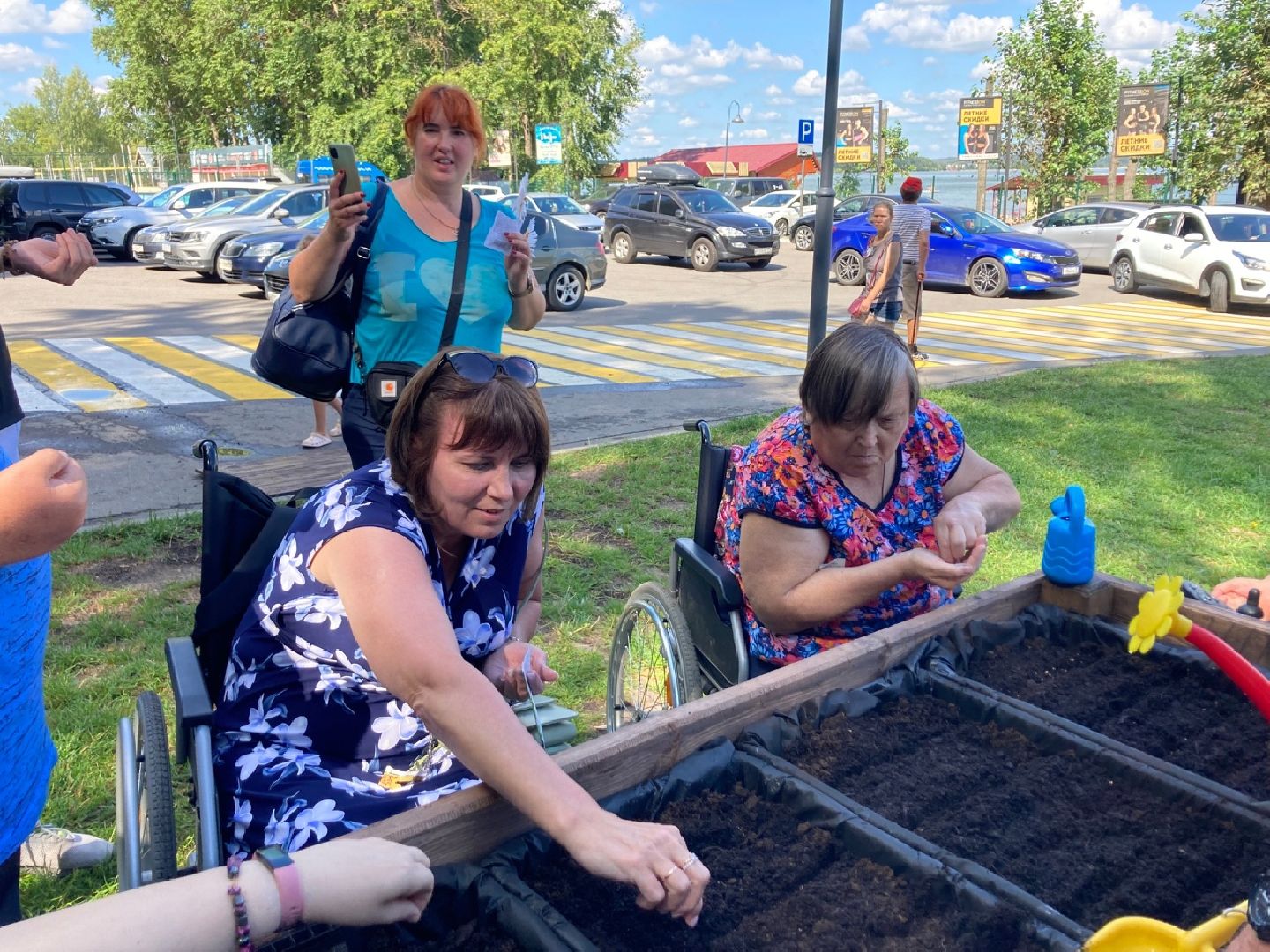 Солнечногорск, парк, инвалиды, огород, общество