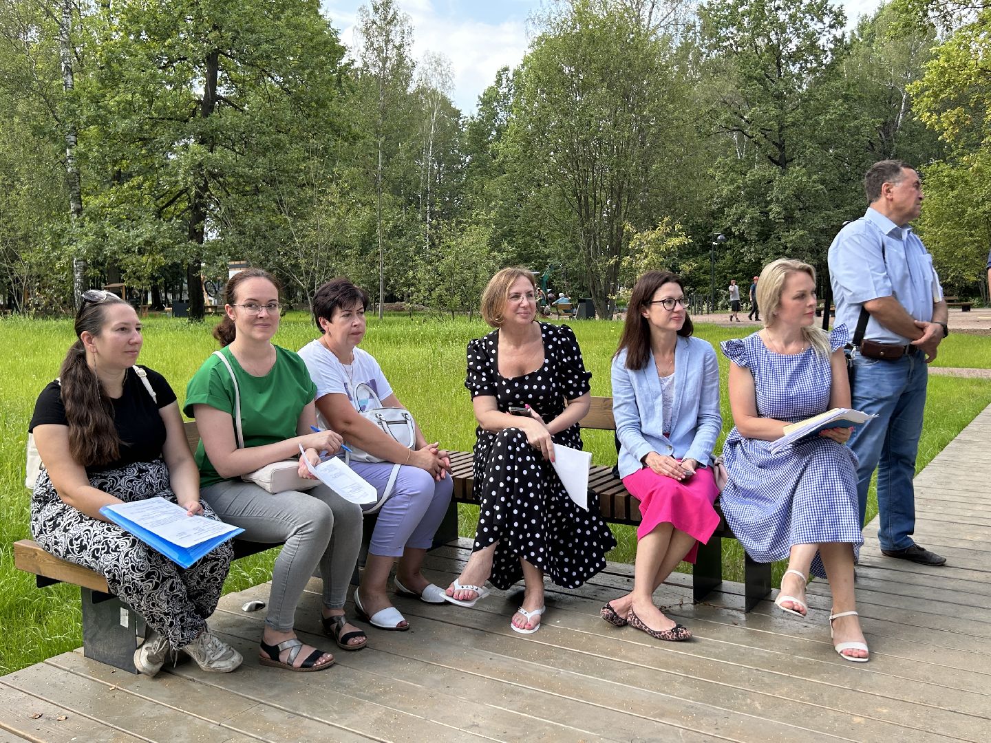 благоустройство, лесопарк, Фрязино