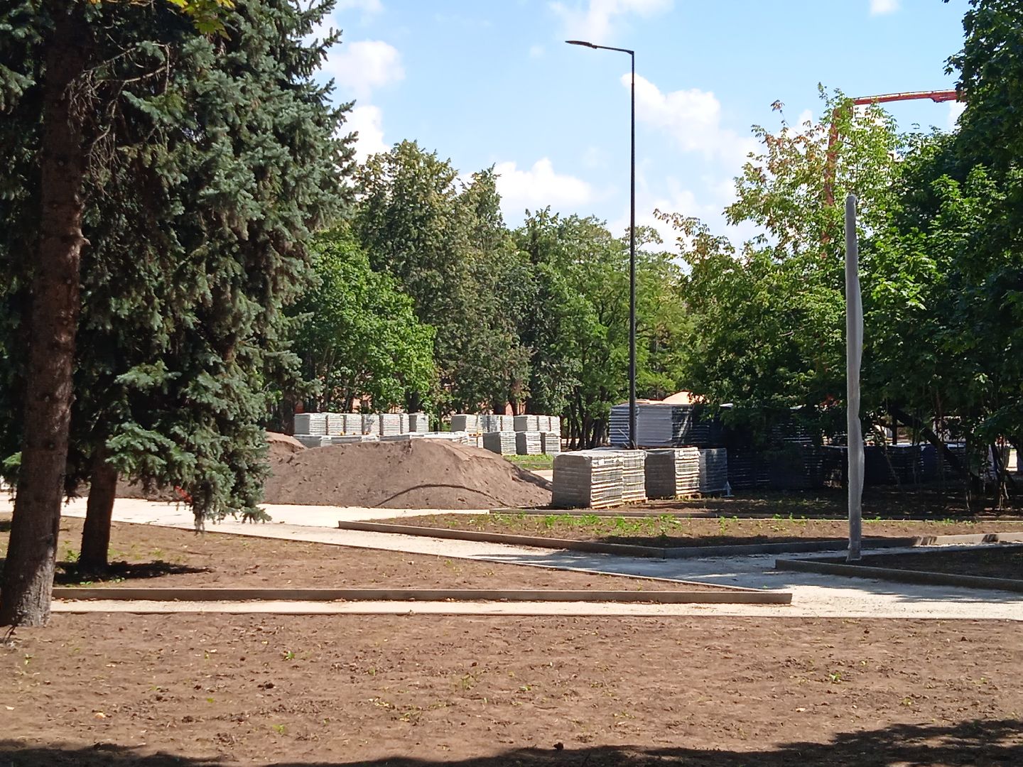 сквер, Звёздный, реконструкция, план, мощение, озеленение