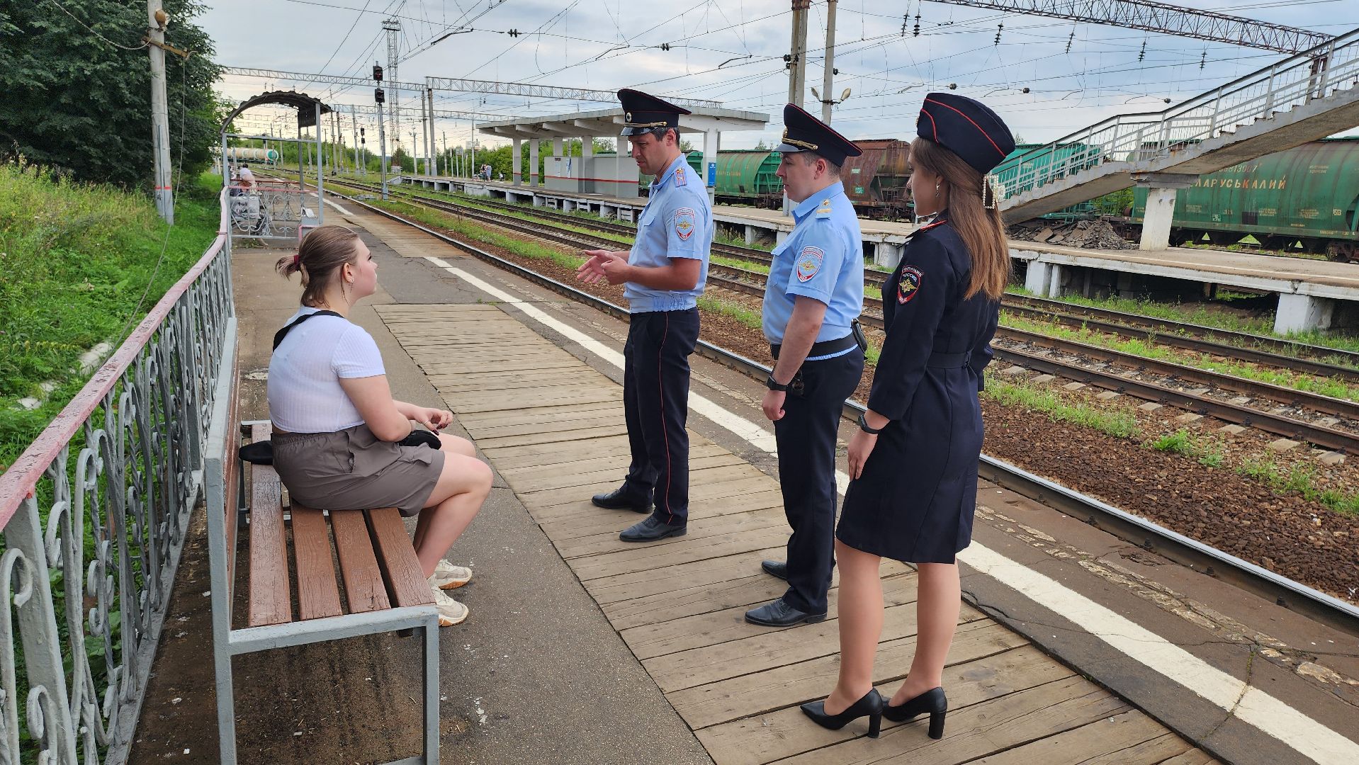 Кашира, железная дорога, линейный отдел полиции, безопасность, штраф