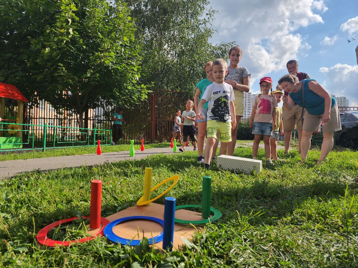 Подольск, детский праздник, лето в Подмосковье, праздник двора, отдых, каникулы, игры