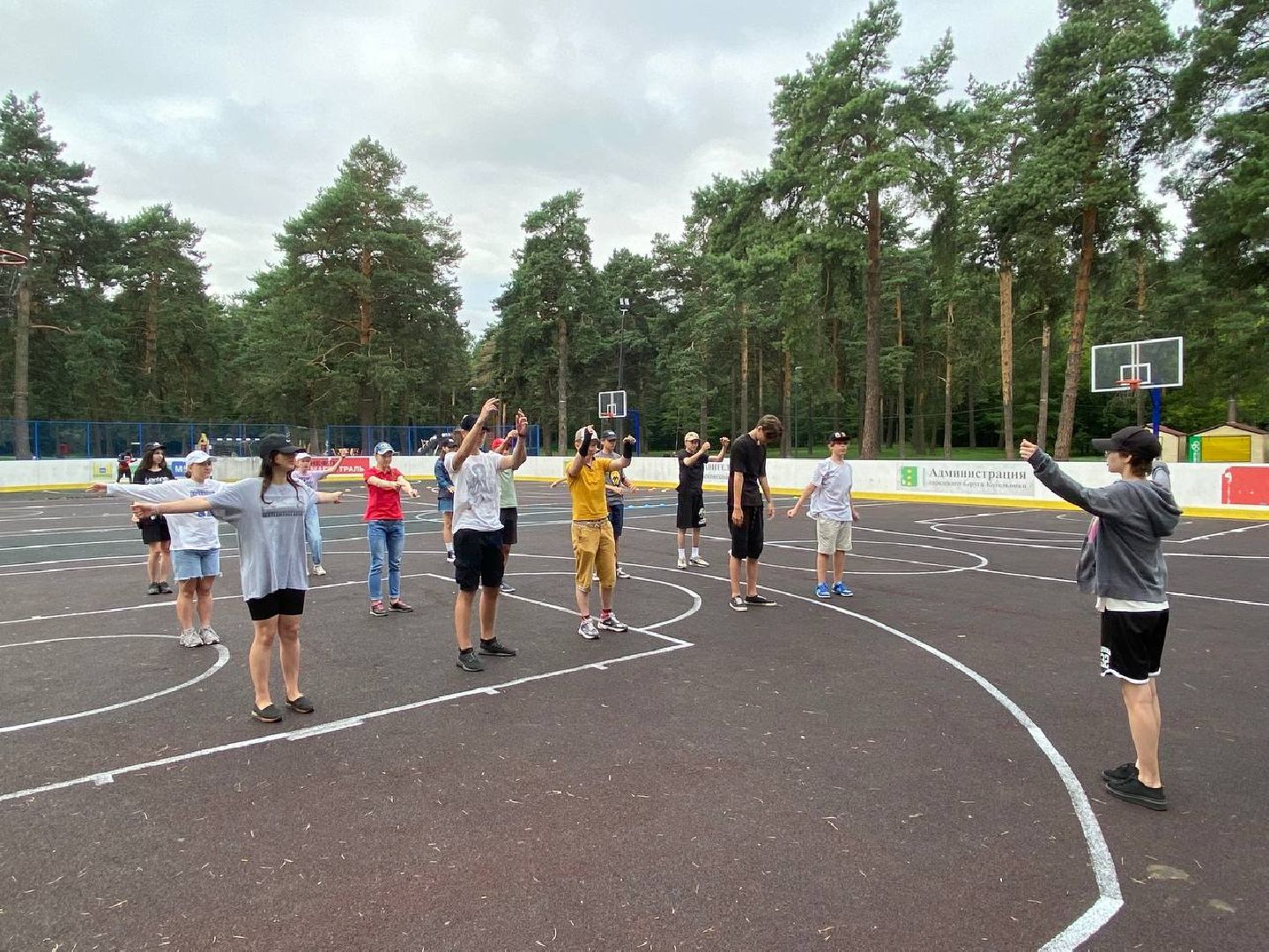 школьное трудоустройство, бригада зеленого хозяйства, Кузьминский лесопарк, Котельники