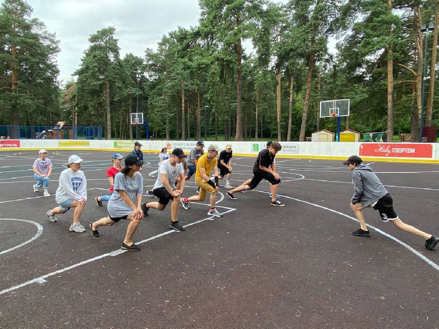 школьное трудоустройство, бригада зеленого хозяйства, Кузьминский лесопарк, Котельники