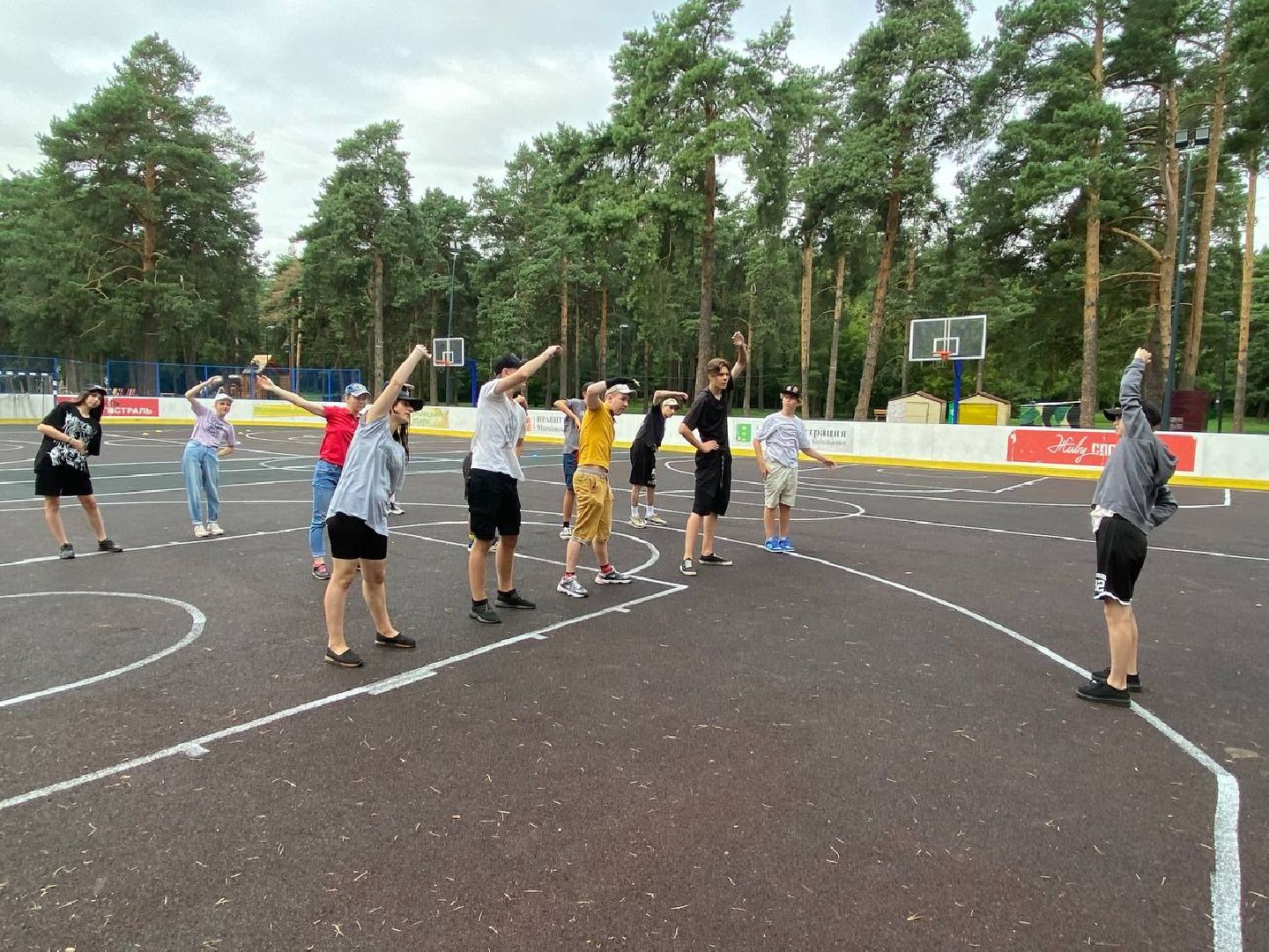 школьное трудоустройство, бригада зеленого хозяйства, Кузьминский лесопарк, Котельники