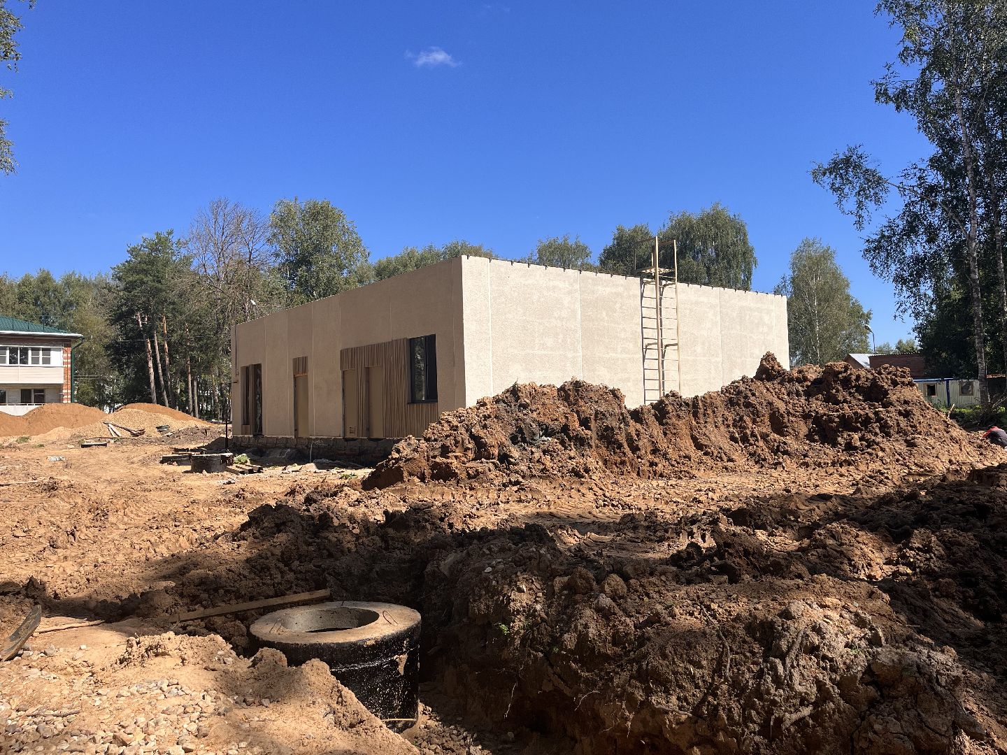 Шаховская, Фап, строительство