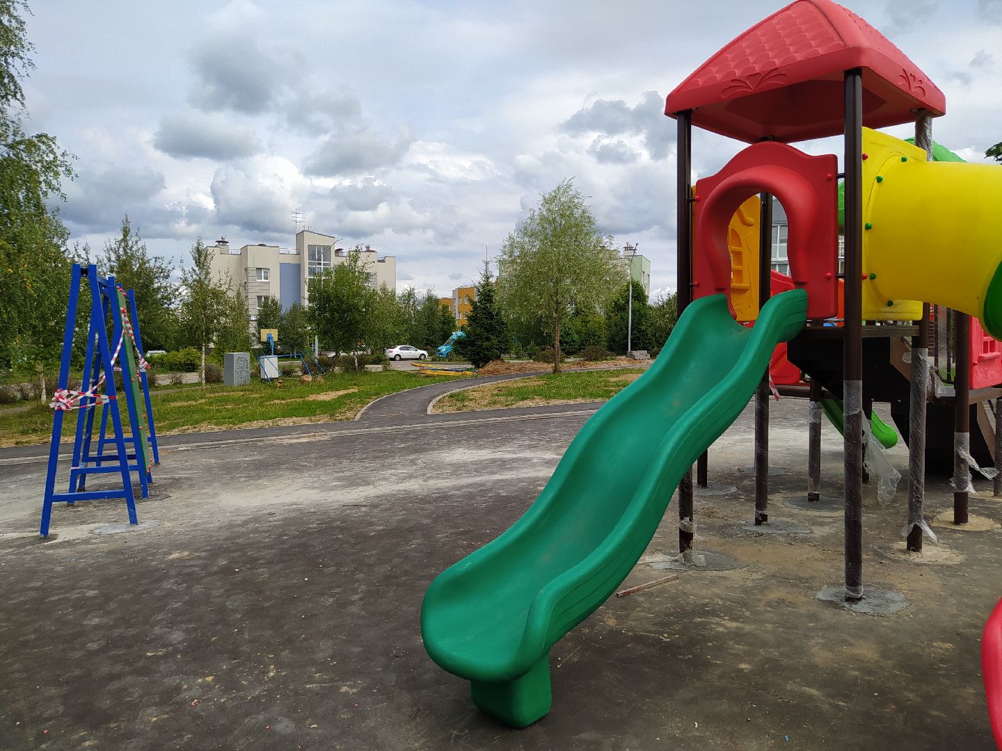 Чёрная, Дедовск, Нахабино, площадка, дети