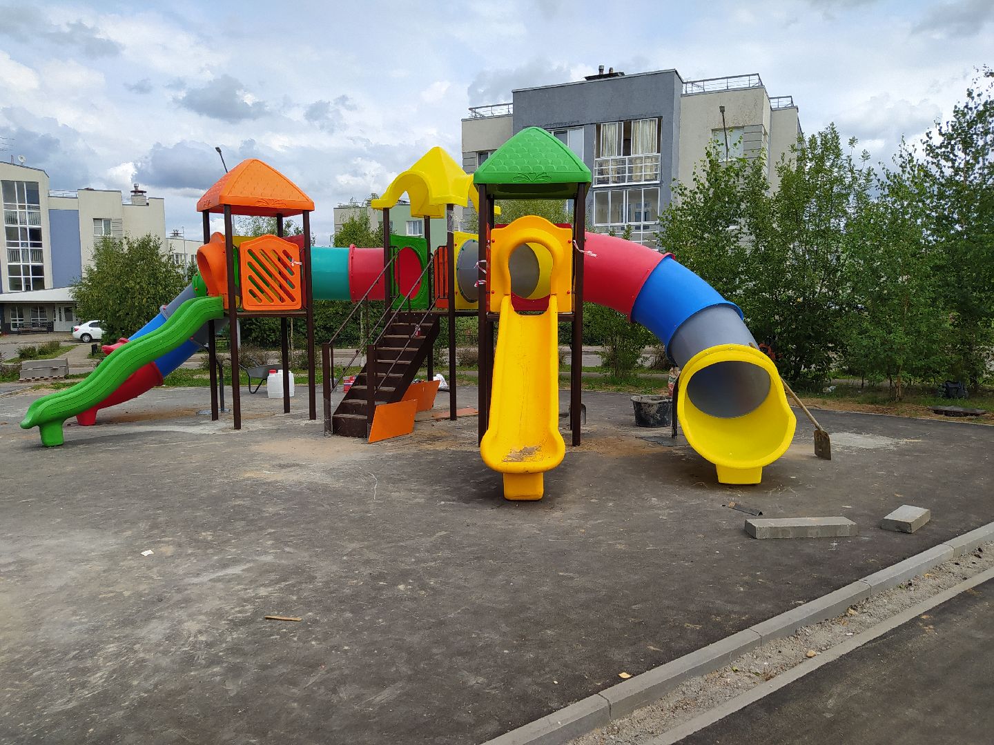 Чёрная, Дедовск, Нахабино, площадка, дети