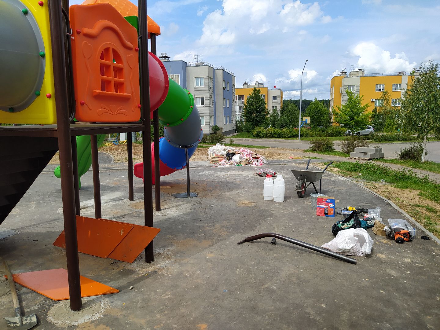 Чёрная, Дедовск, Нахабино, площадка, дети