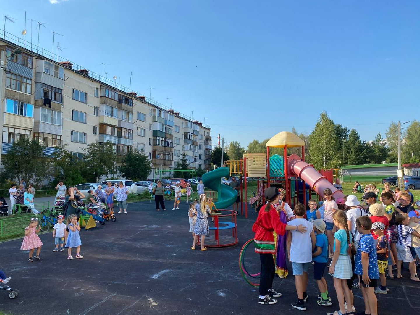 Чехов, ЖКХ, праздник двора, соседи, дети, аниматоры