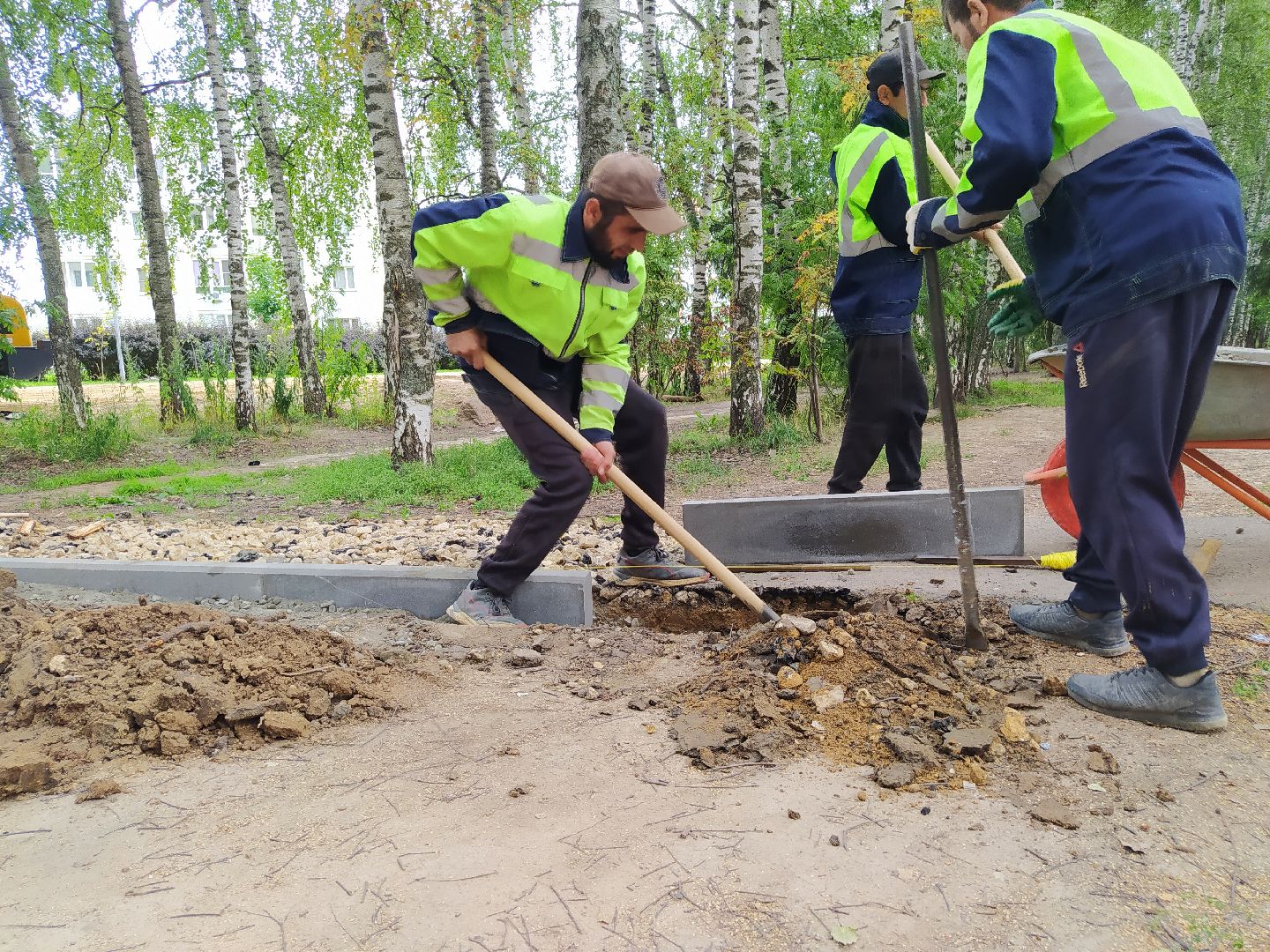 Благоустройство, Чёрная, Дедовск, Нахабино, работы, Истра