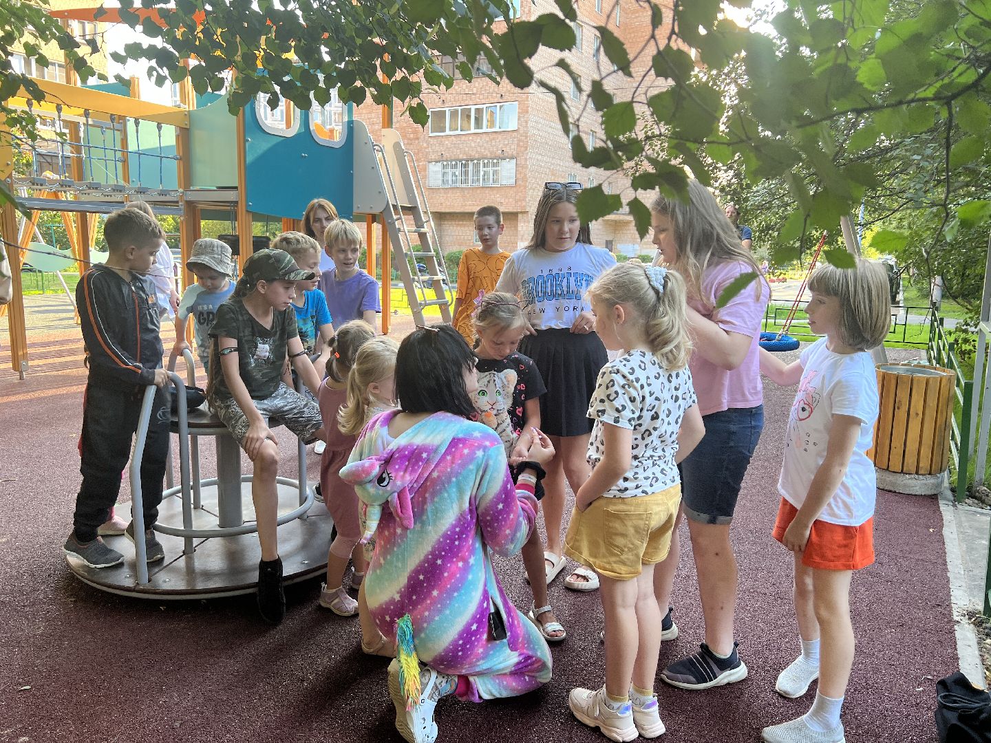 Химки, детская площадка, дети