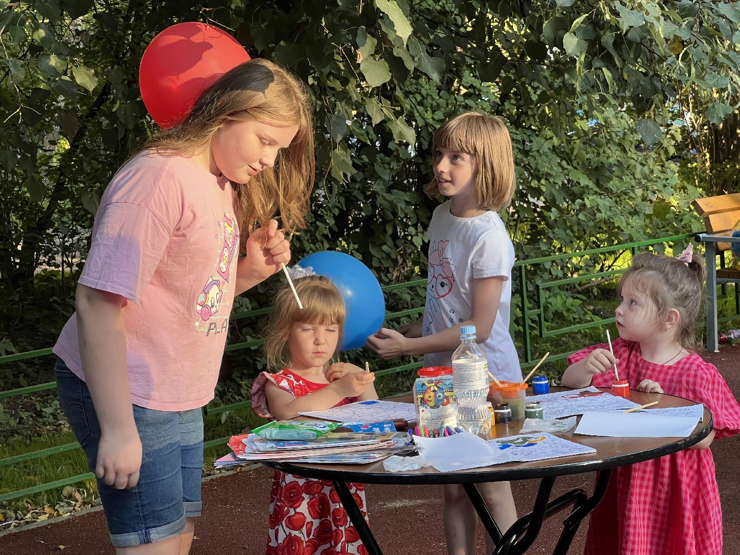 Химки, детская площадка, дети